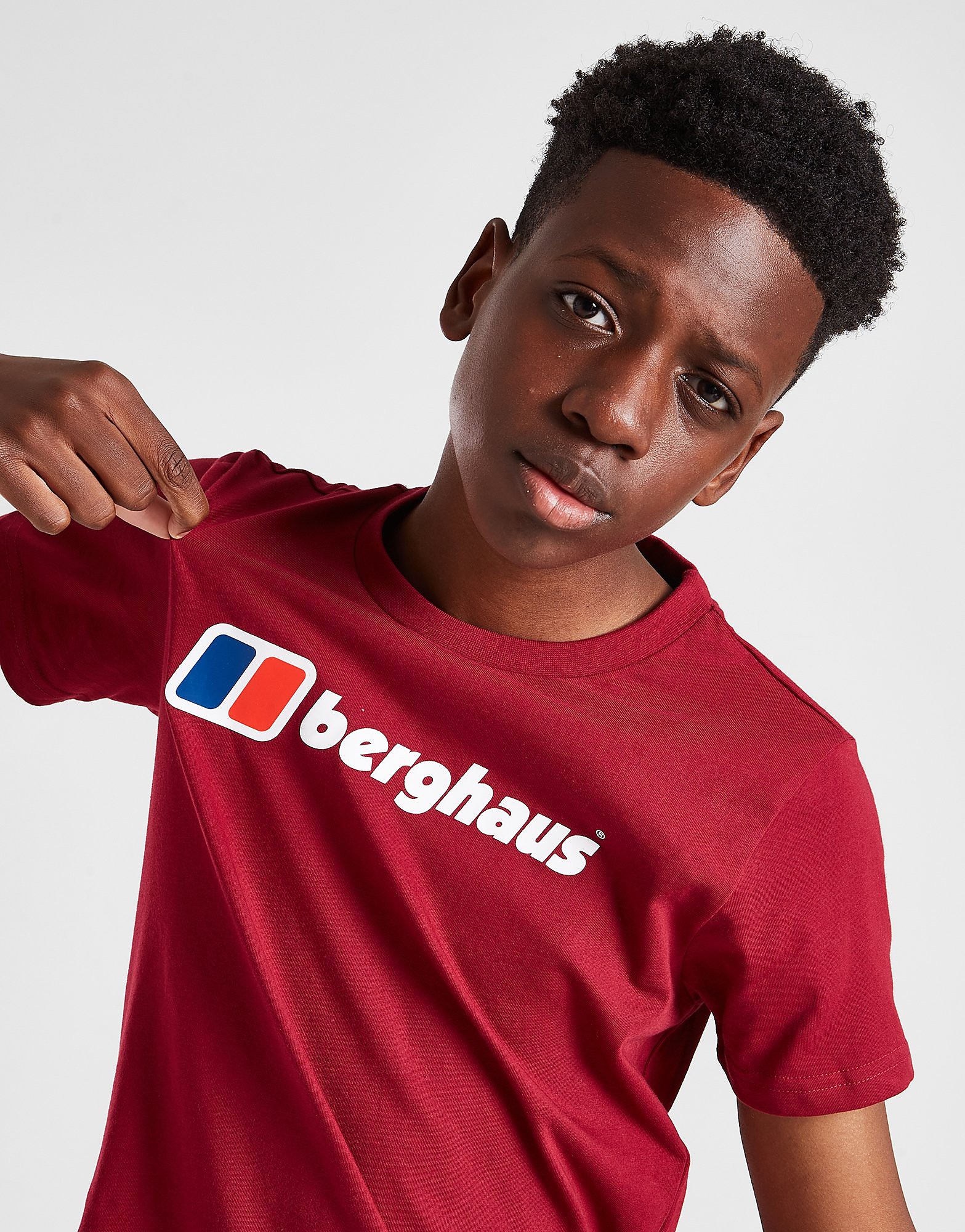 

Berghaus Large Logo T-Shirt Junior - Red/RED - Kids, Red/RED