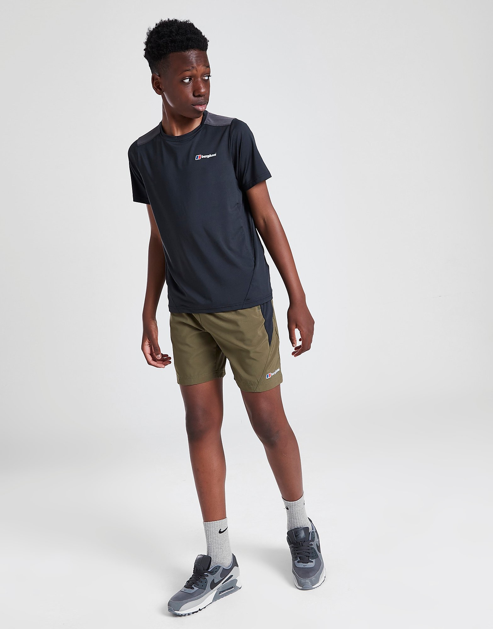 

Berghaus Woven Panel Shorts Junior - Only at JD - Green - Kids, Green