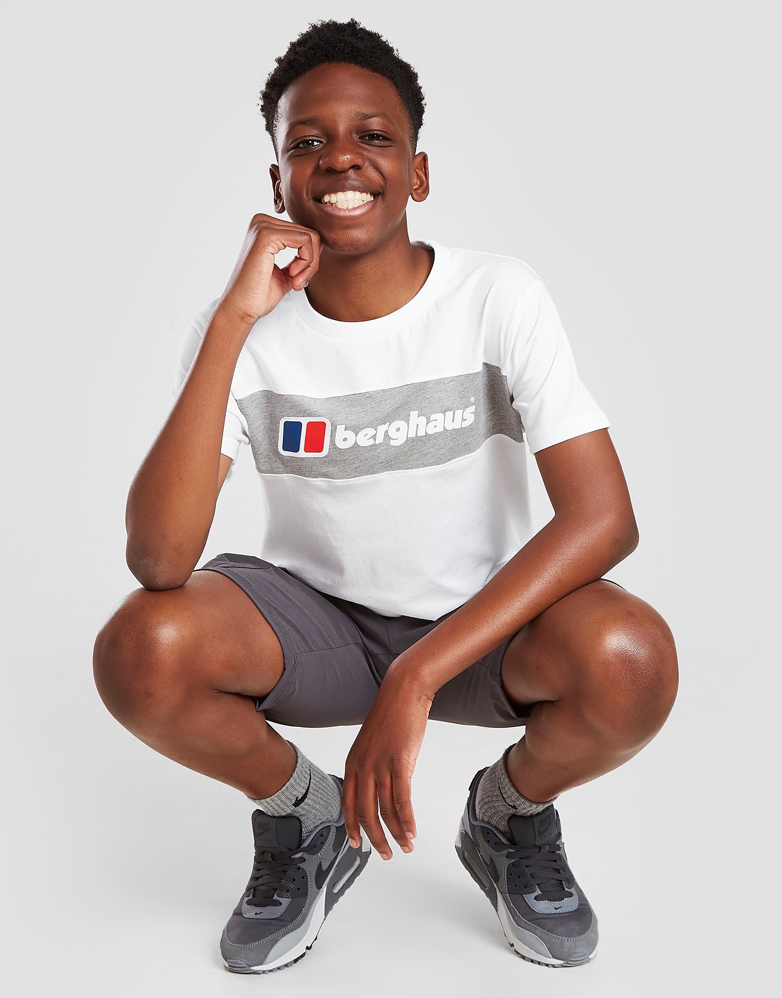

Berghaus Colour Block T-Shirt Junior - Only at JD - White - Kids, White