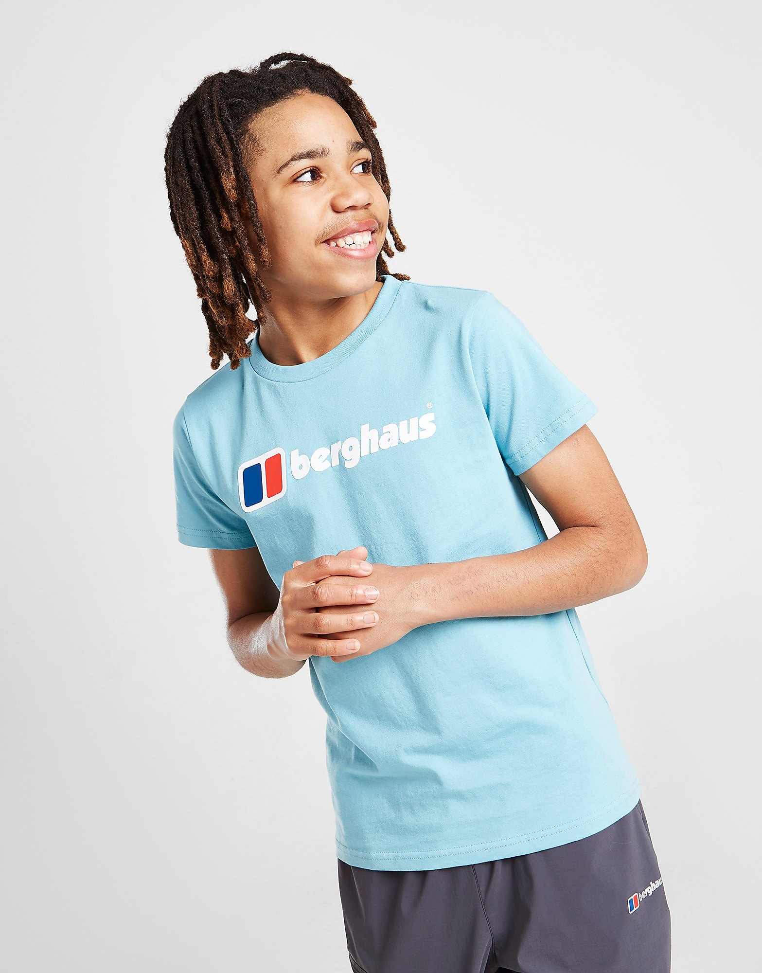 

Berghaus Logo T-Shirt Junior - Blue - Kids, Blue