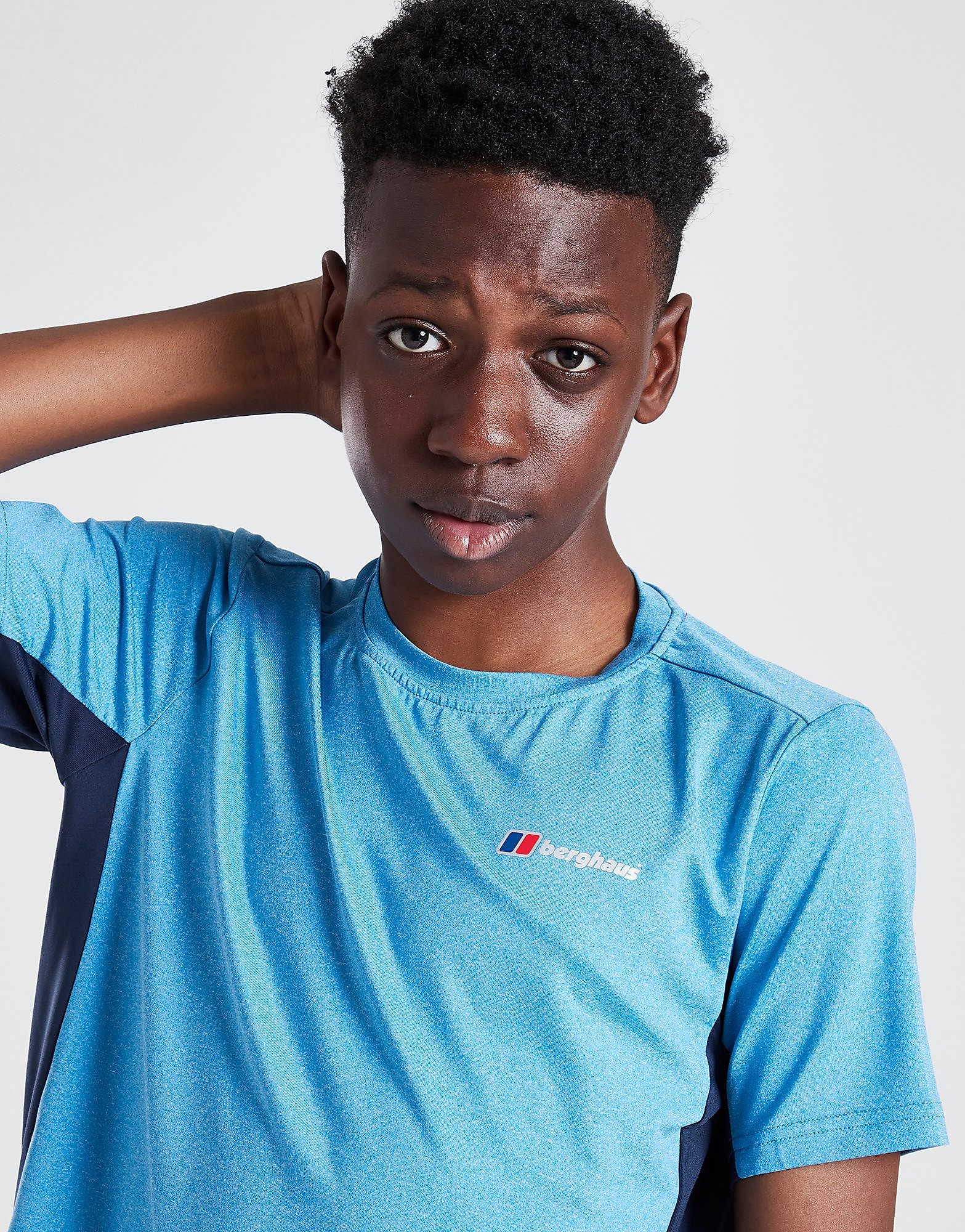 

Berghaus Core Poly Short Sleeve T-Shirt Junior - Only at JD - Blue - Kids, Blue