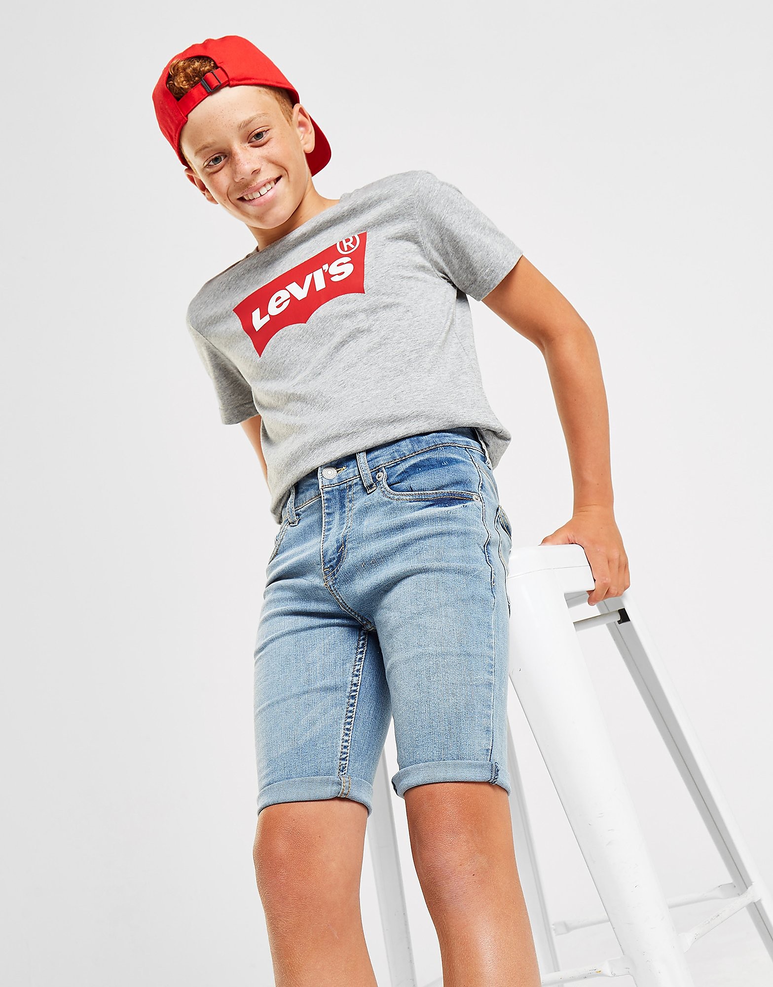 

Levis 510 Skinny Shorts Junior - Blue/MID - Kids, Blue/MID