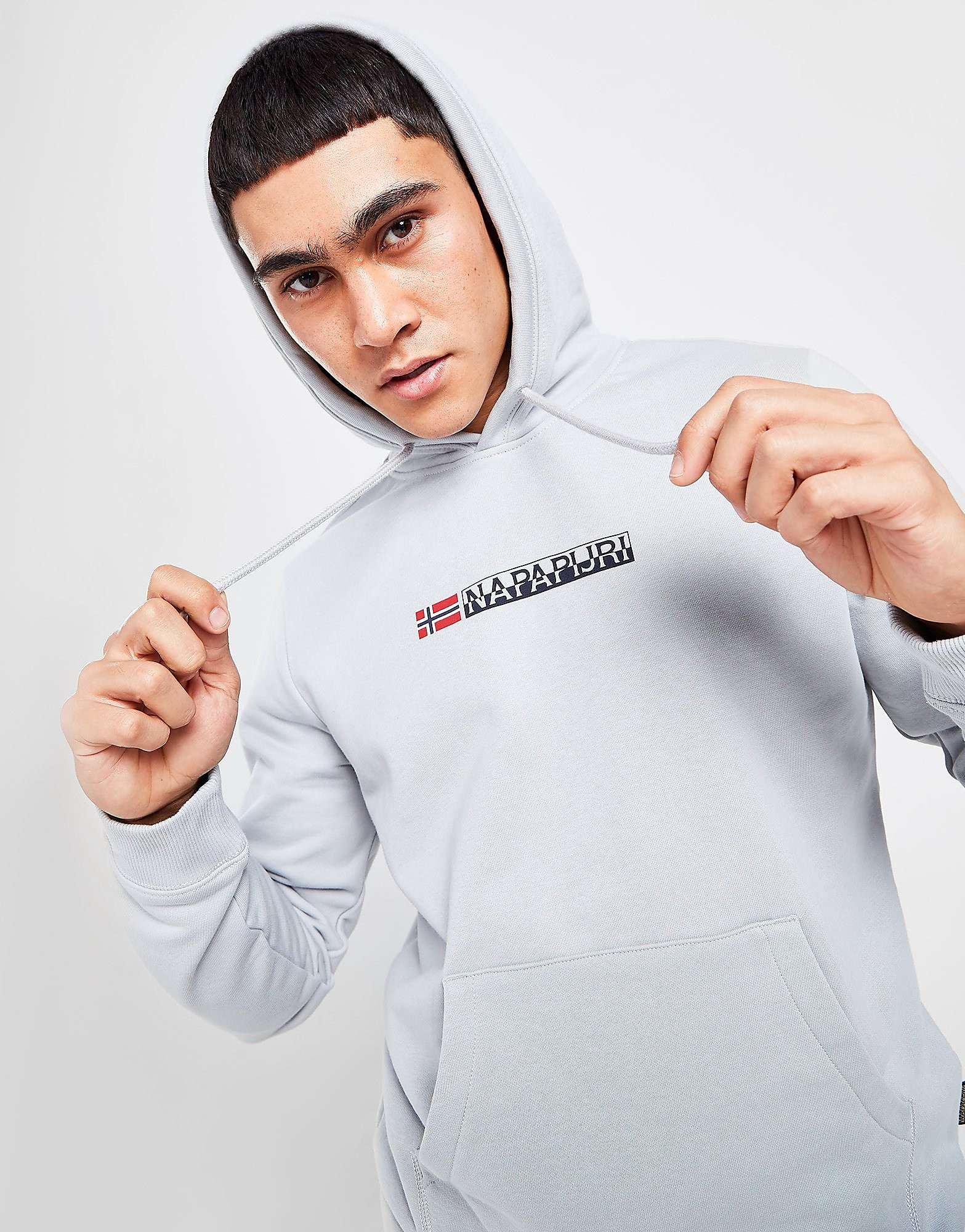

Napapijri Central Logo Hoodie - Only at JD - Grey - Mens, Grey
