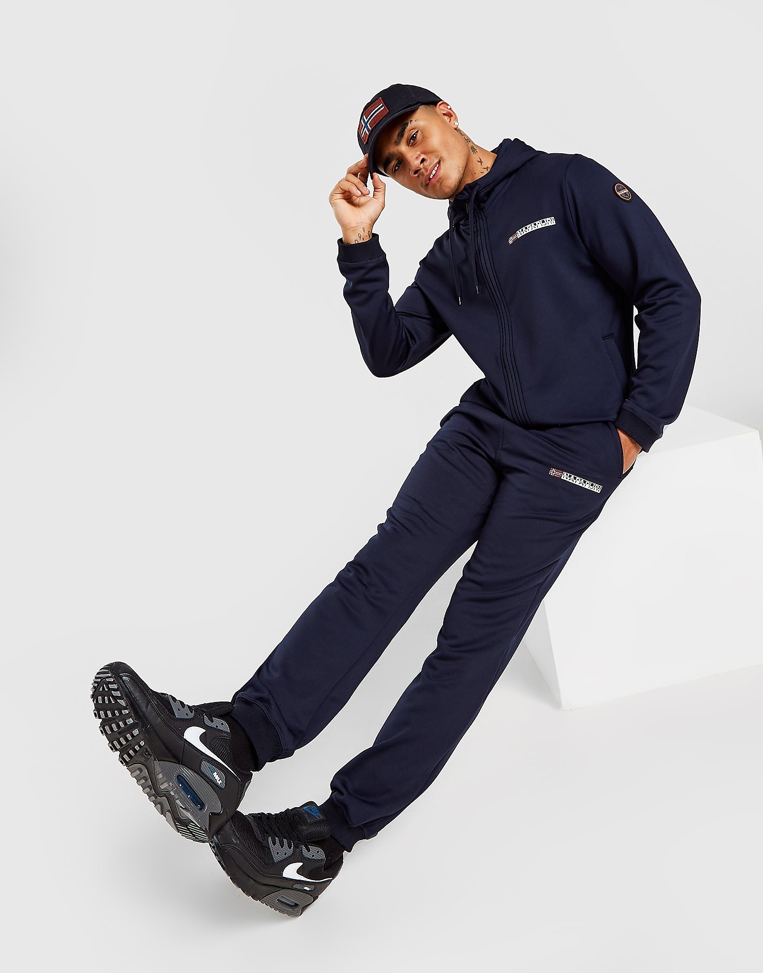 

Napapijri Mesy Poly Track Pants - Only at JD - Navy - Mens, Navy