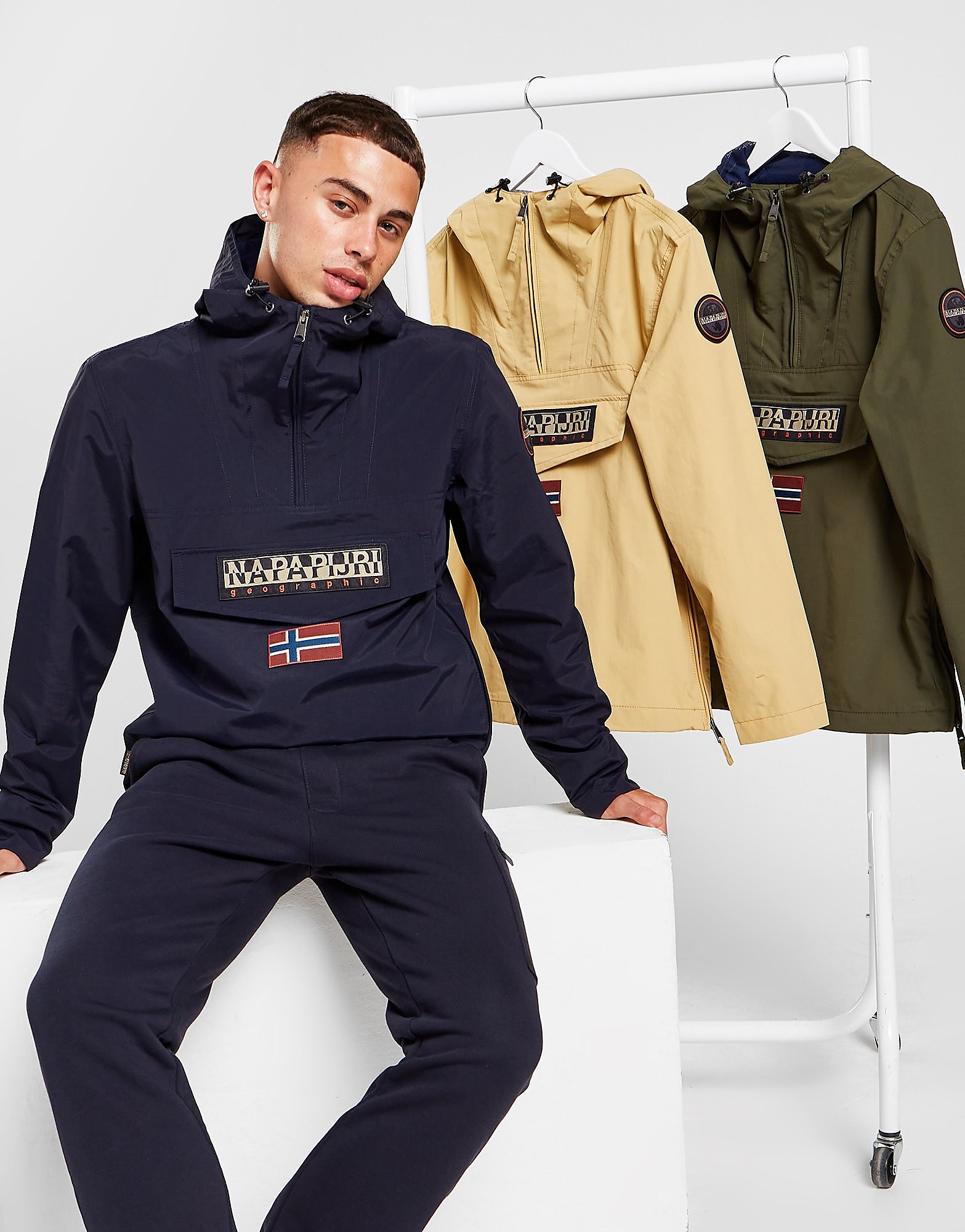 

Napapijri Rainforest Lightweight Jacket - Navy - Mens, Navy
