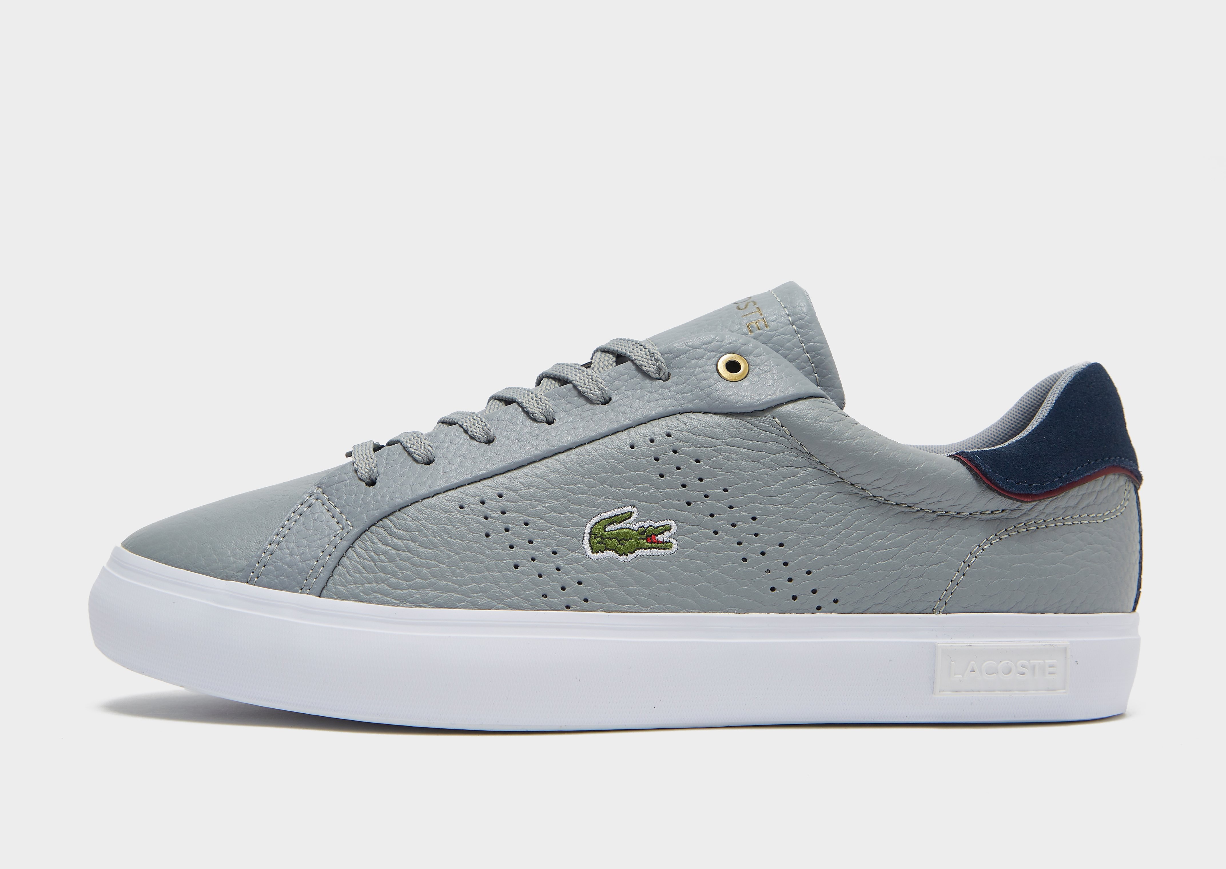 Lacoste Powercourt 2.0 - Cinzento - Mens, Cinzento