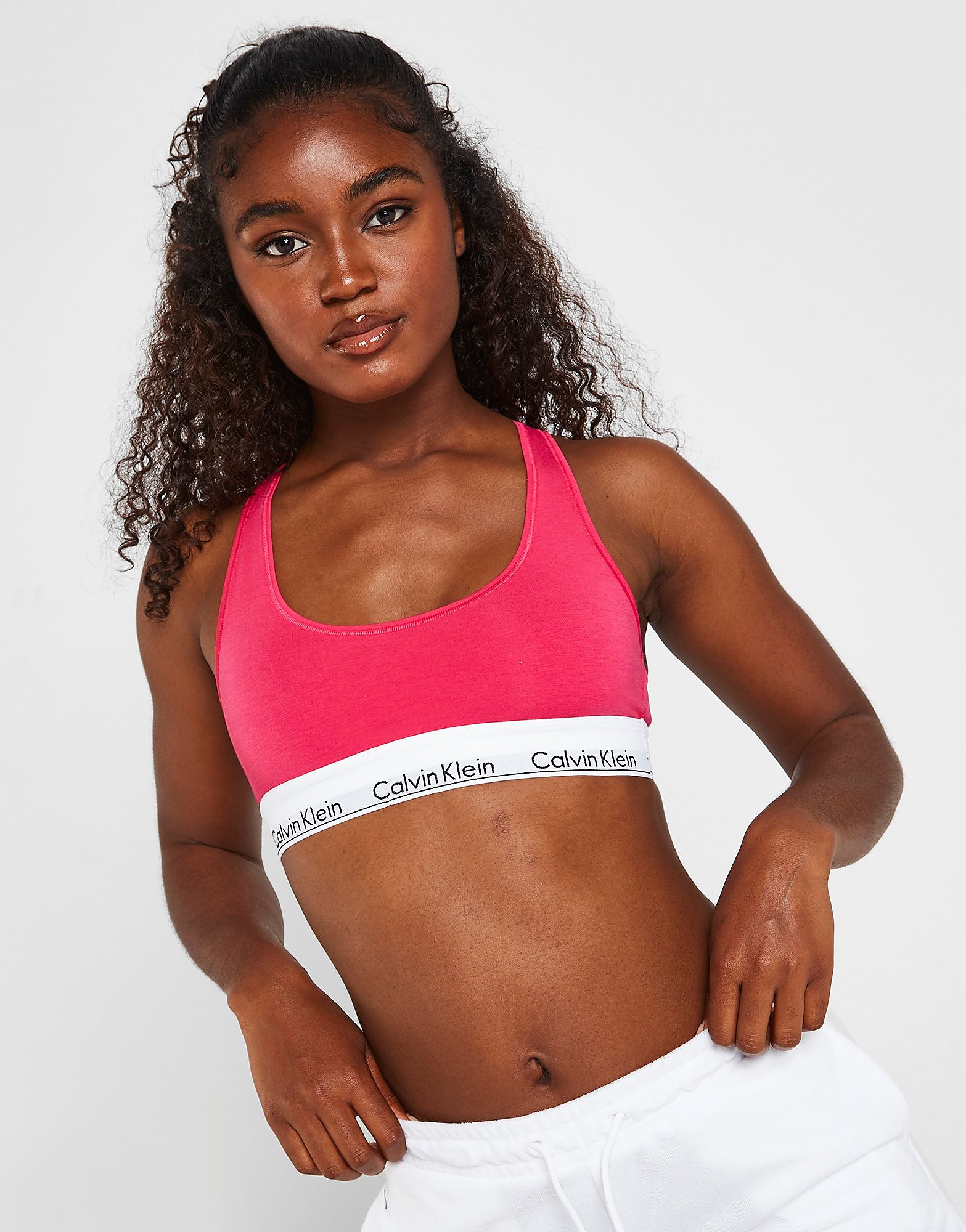 

Calvin Klein Underwear Modern Cotton Bralette - Pink - Womens, Pink