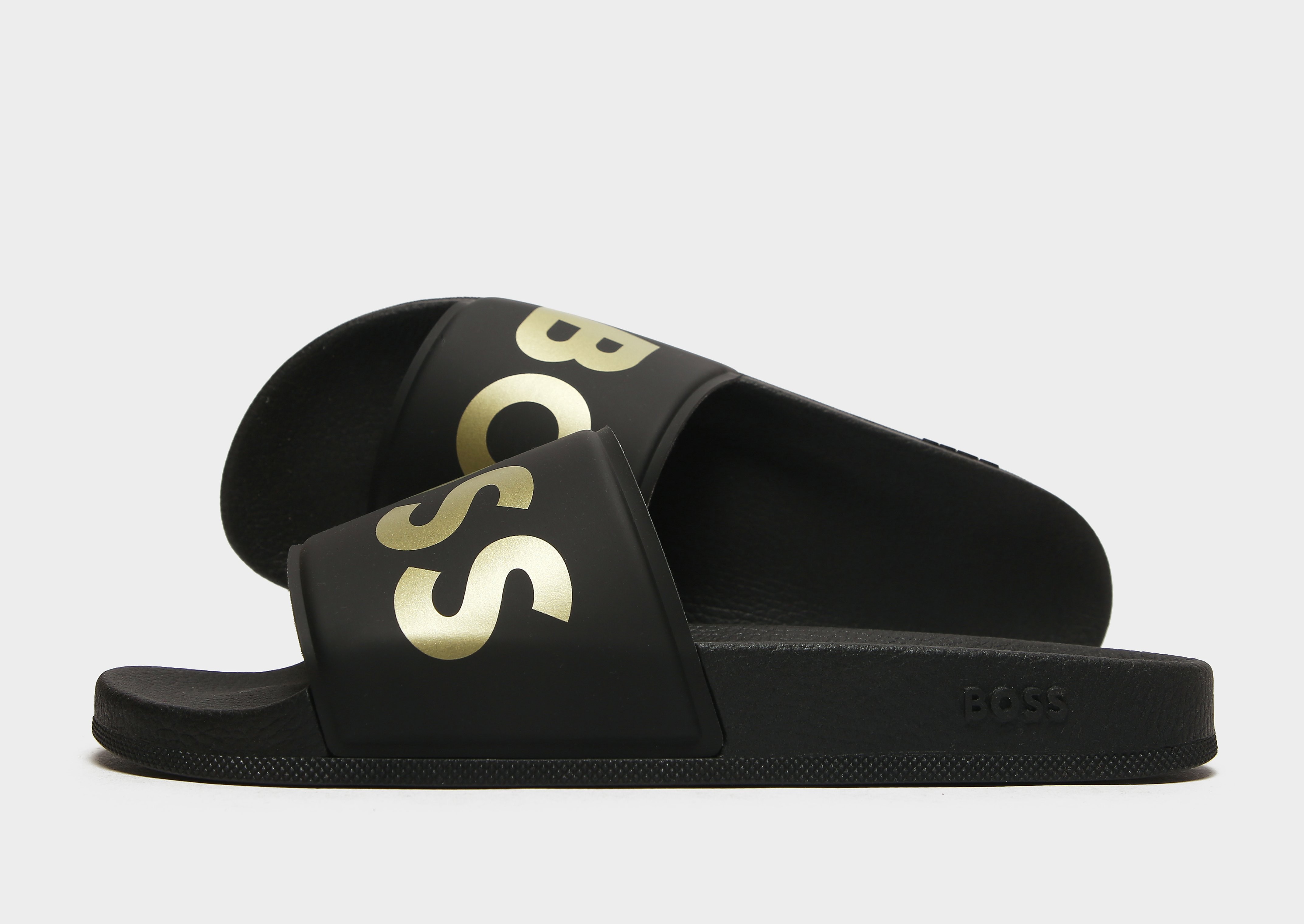 

BOSS Sean Slides - Black - Mens, Black