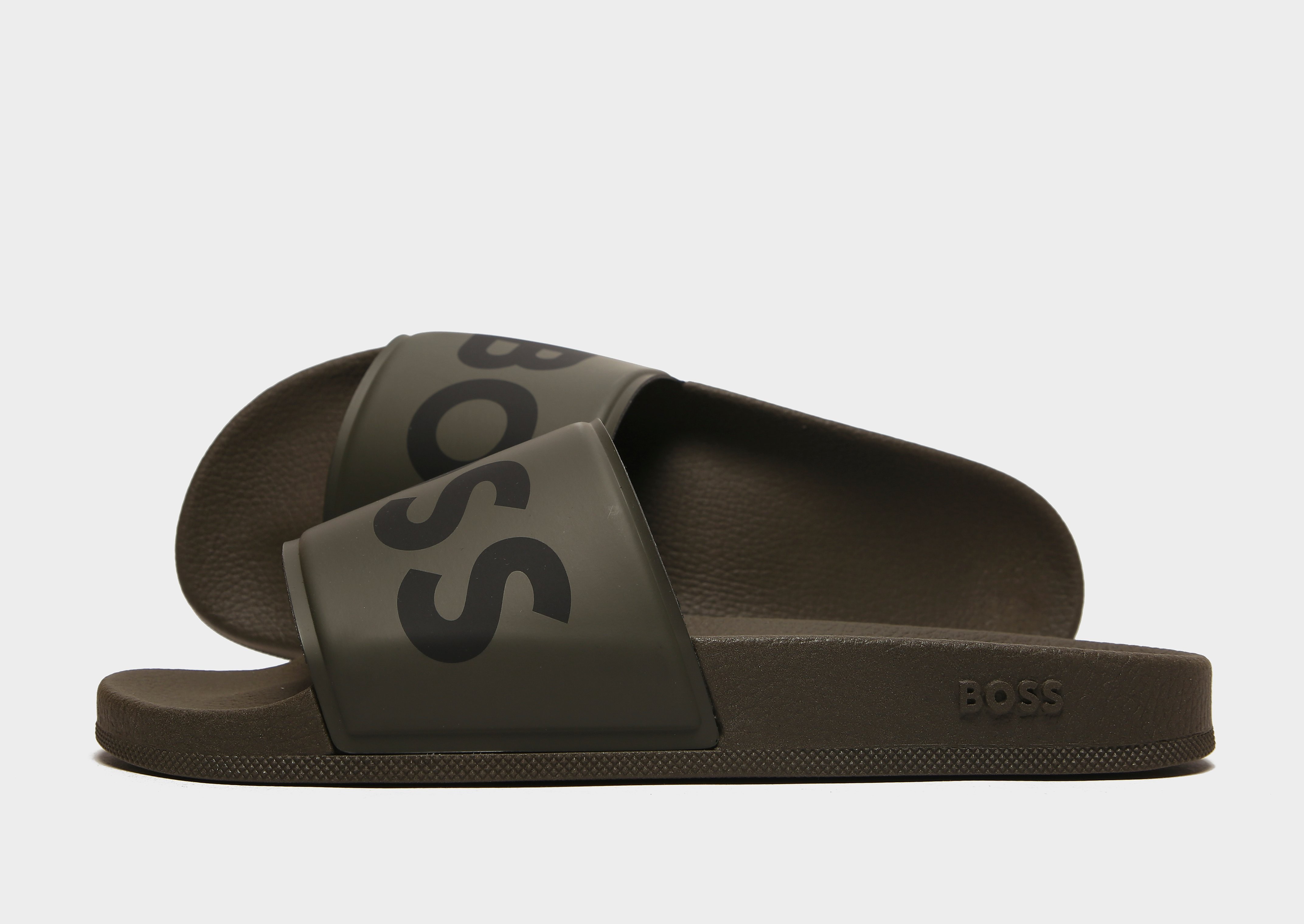 

BOSS Sean Slides - Green - Mens, Green