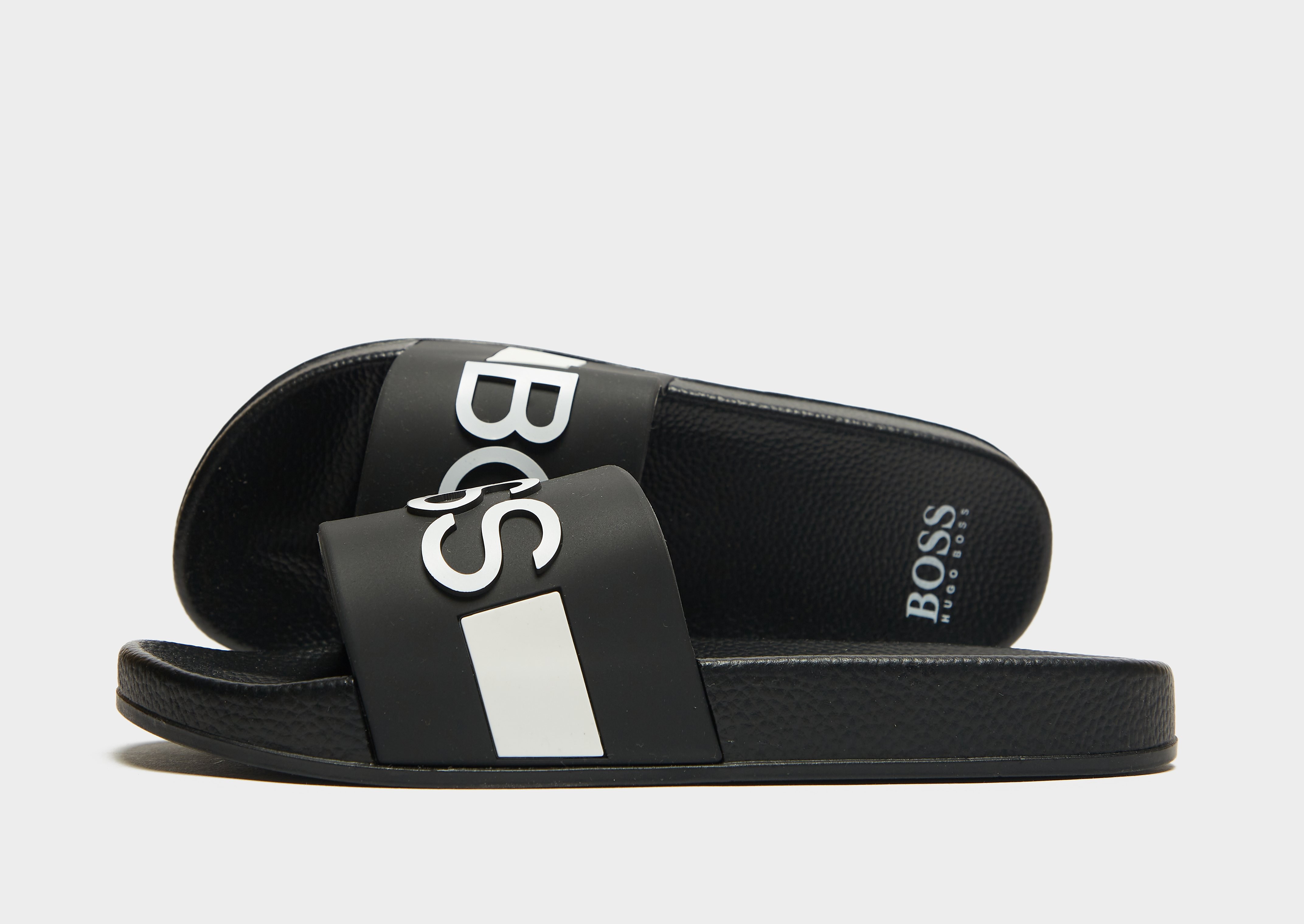 

BOSS Casual Slides Junior - Black - Kids, Black