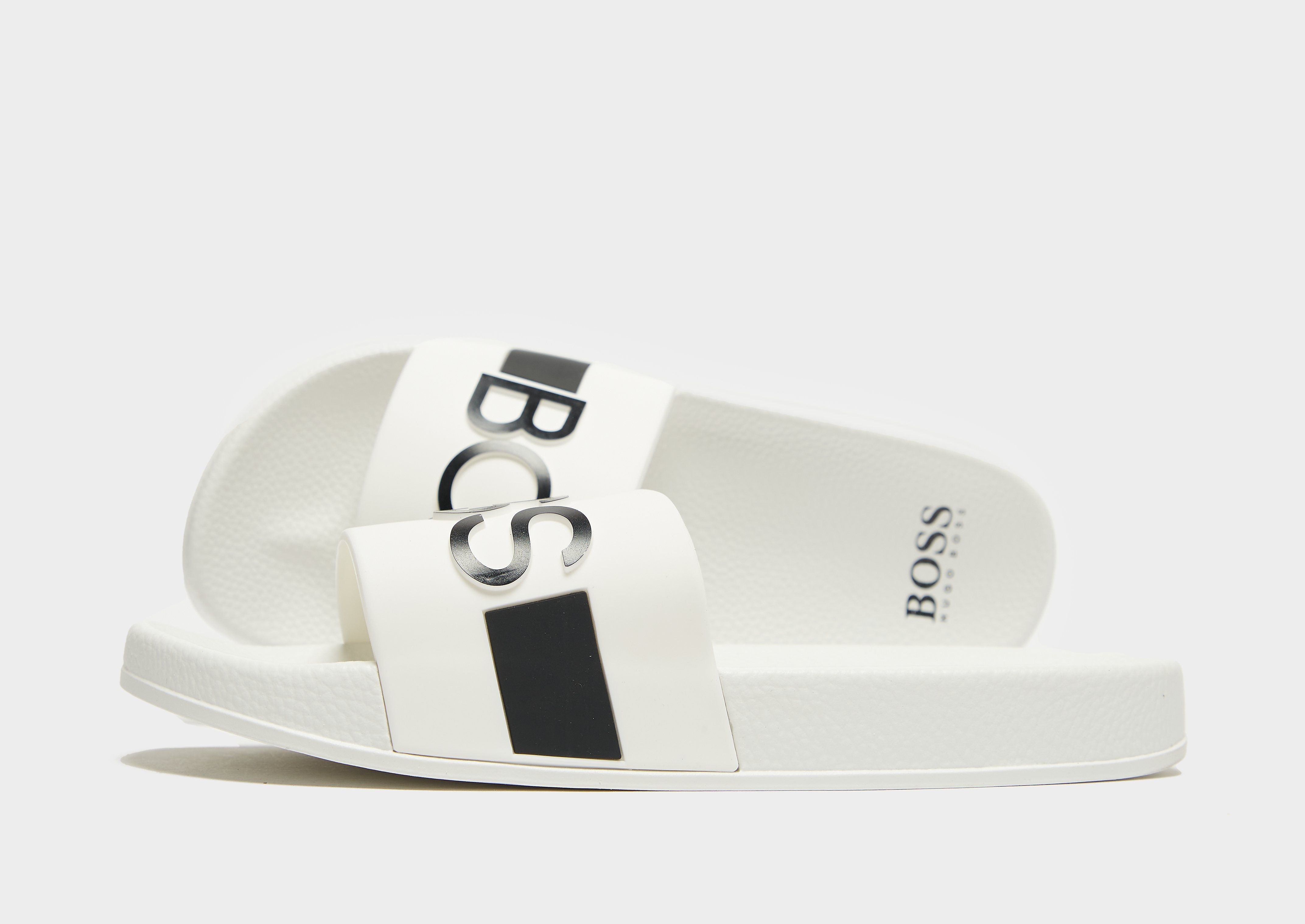 BOSS Casual Slides Junior - White - Kids, White