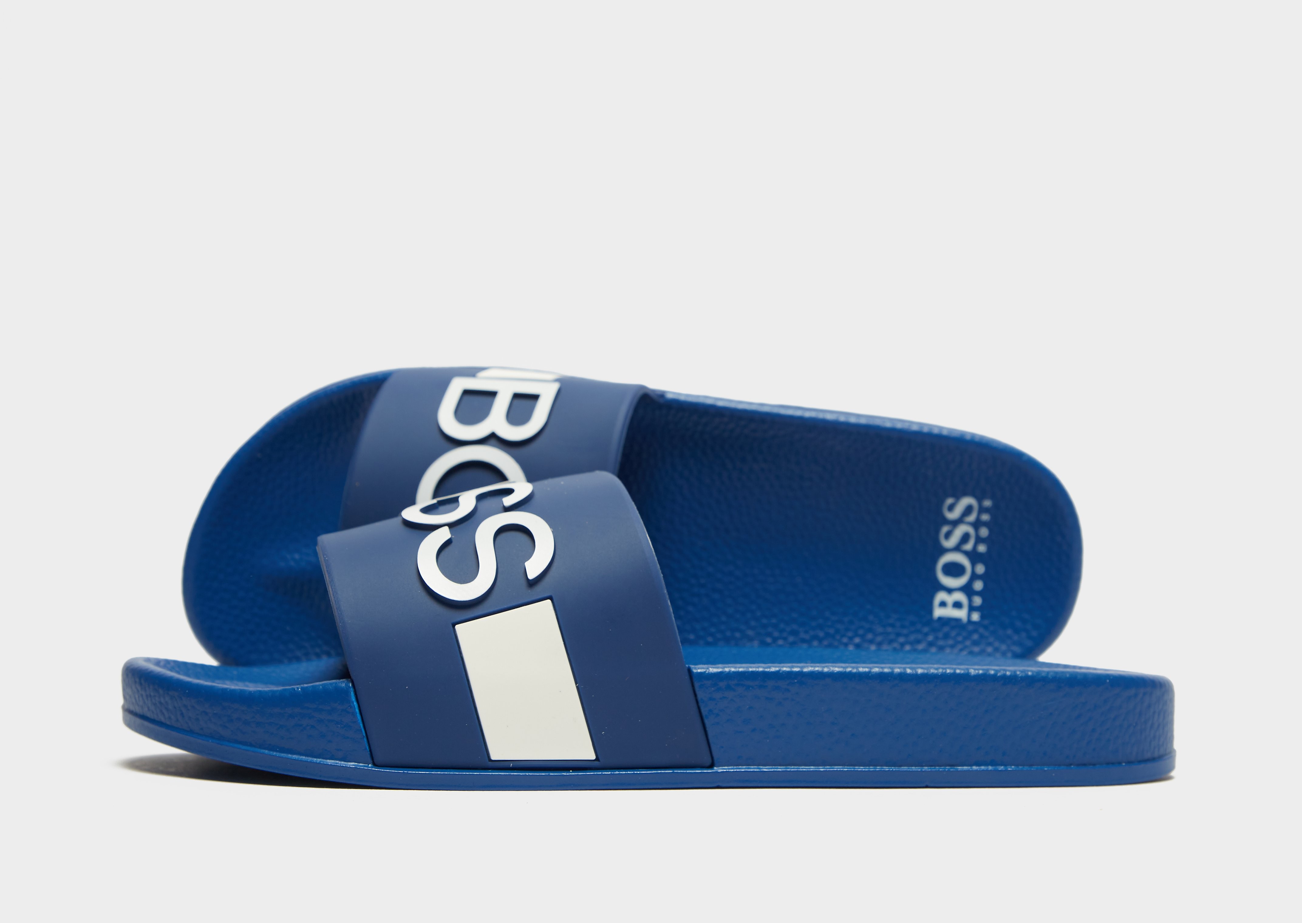 

BOSS Casual Slides Junior - Blue - Kids, Blue