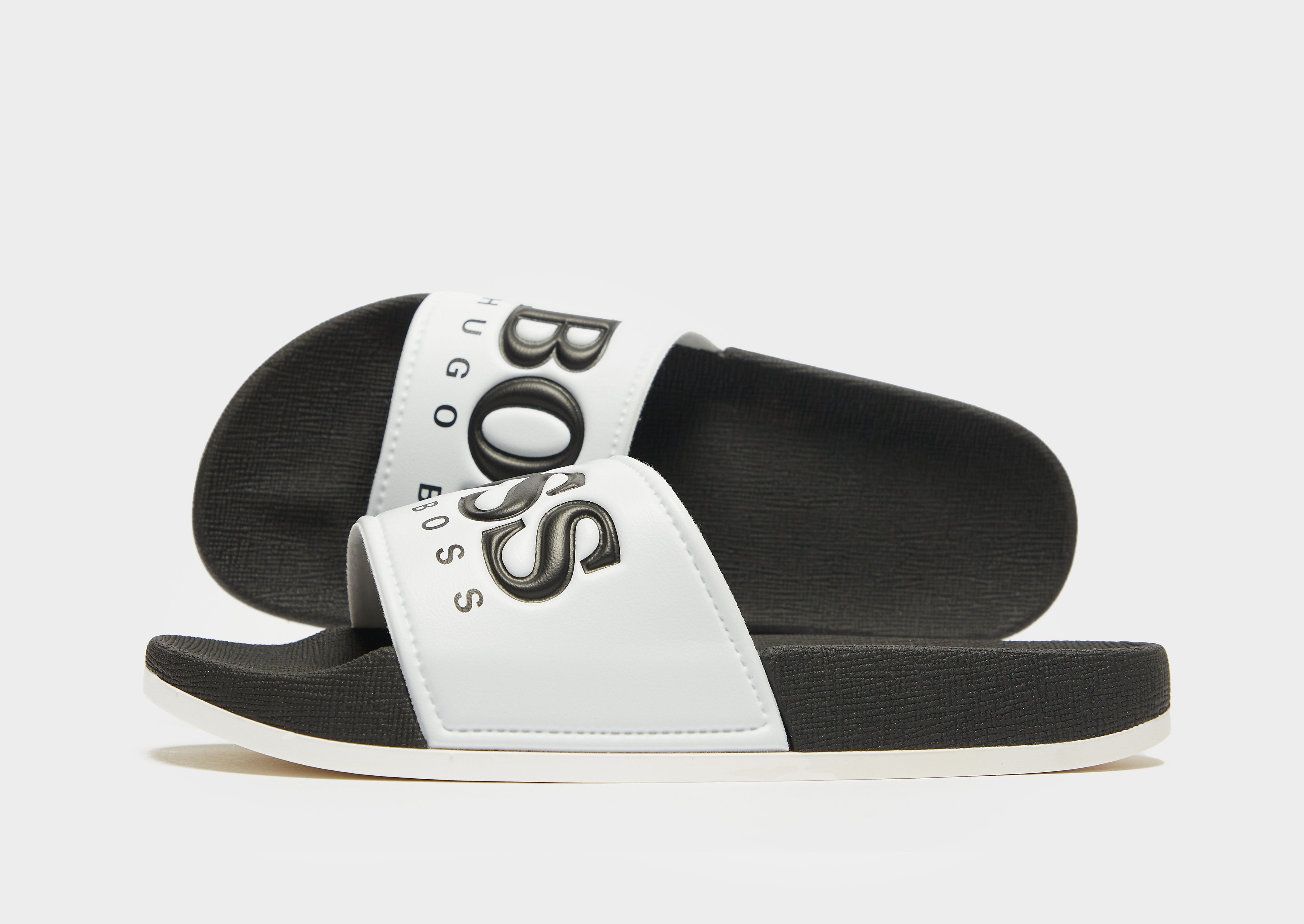 

BOSS Essential Slides Junior - White - Kids, White