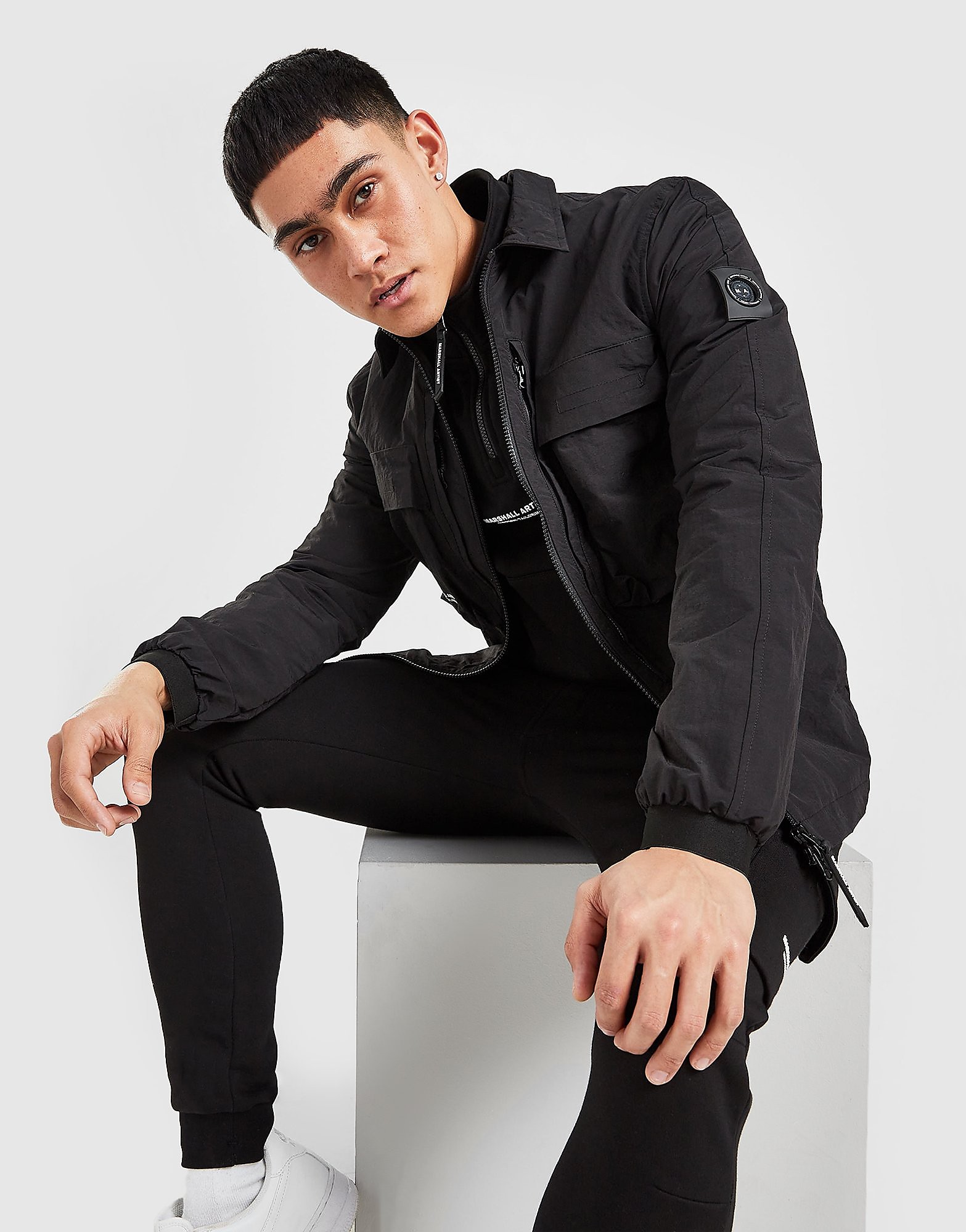 

Marshall Artist Forte Overshirt - Black - Mens, Black