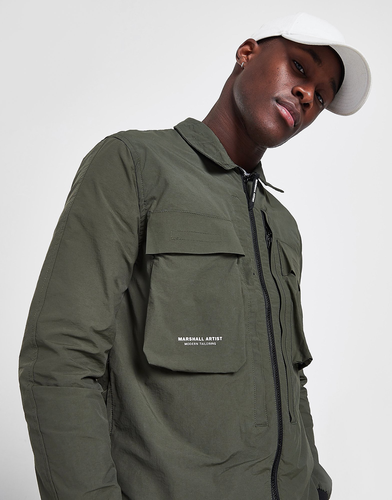 

Marshall Artist Forte Overshirt - Green - Mens, Green