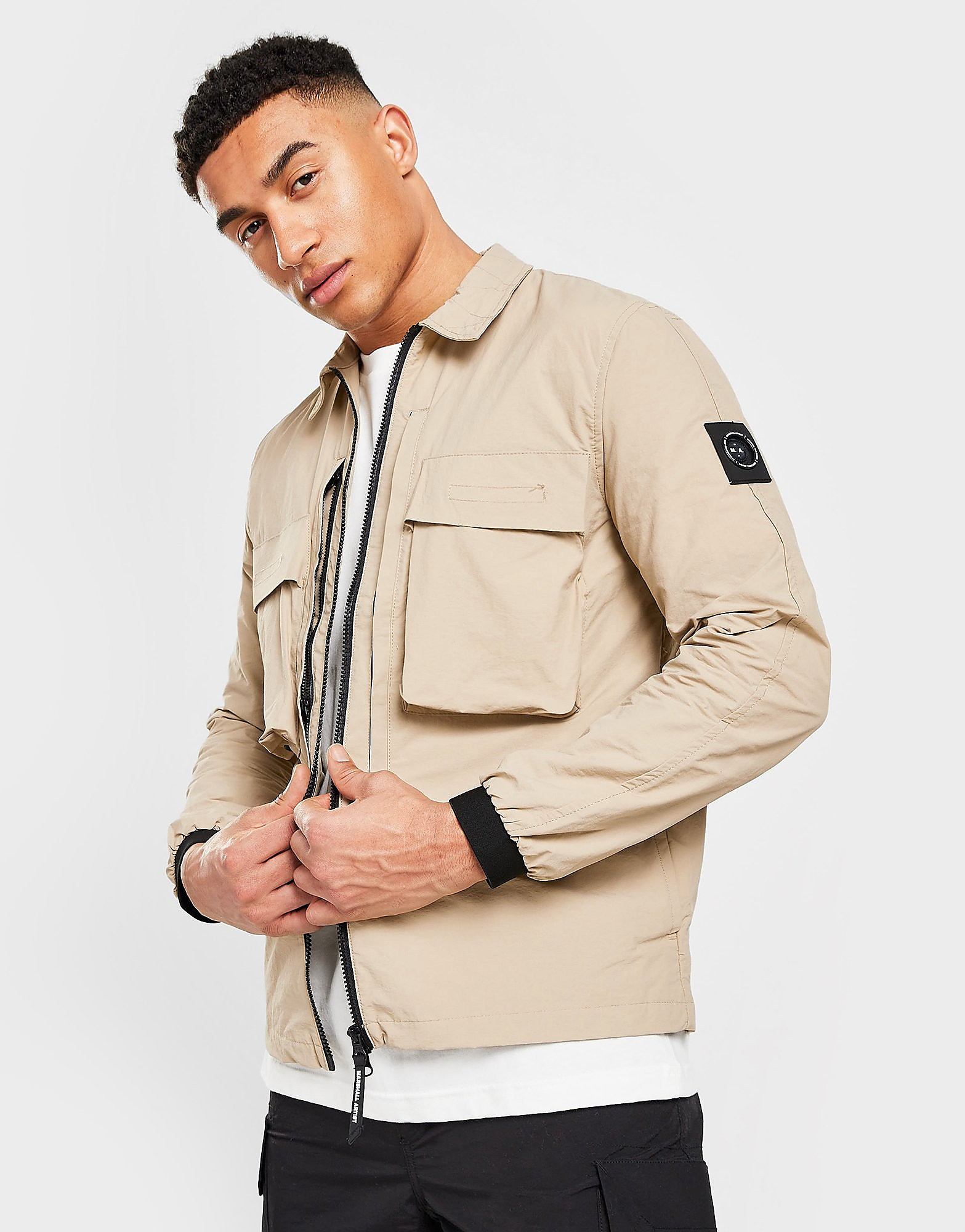 

Marshall Artist Forte Overshirt - Brown - Mens, Brown