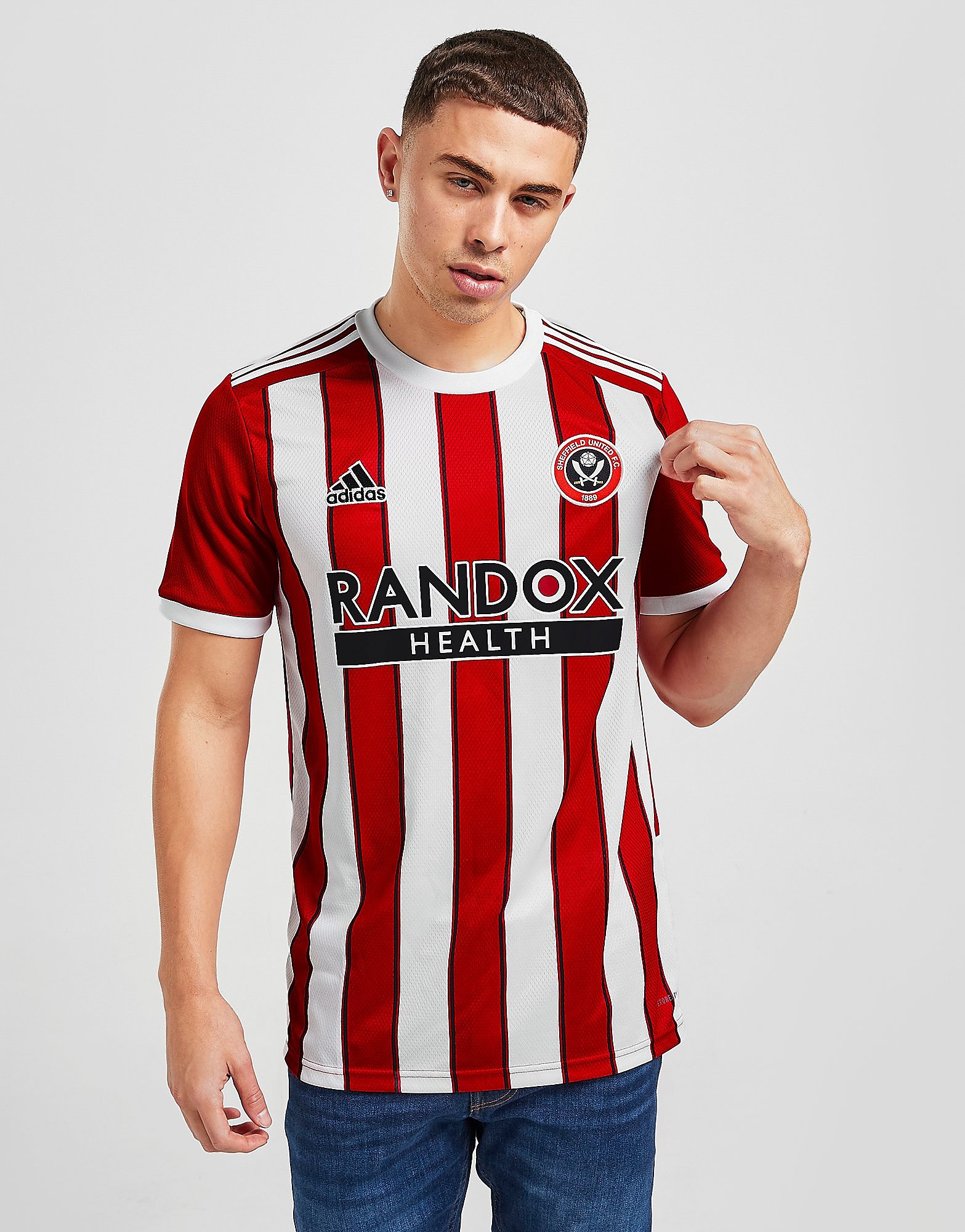 

adidas Sheffield United 2021/22 Home Shirt - Red - Mens, Red