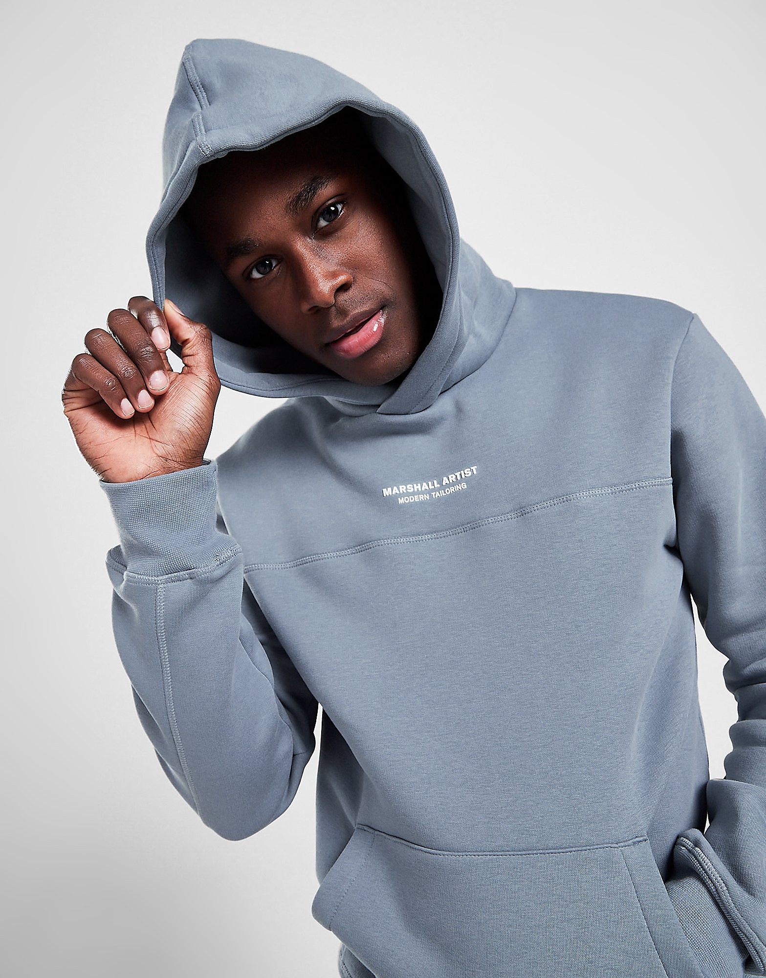 

Marshall Artist Siren Hoodie - Blue - Mens, Blue