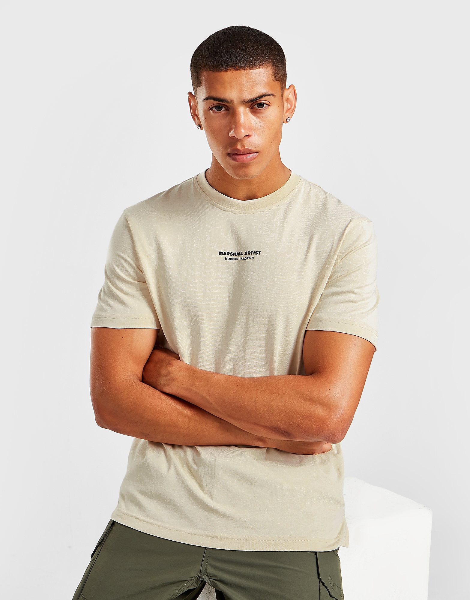 

Marshall Artist Siren Injection T-Shirt - Beige, Beige