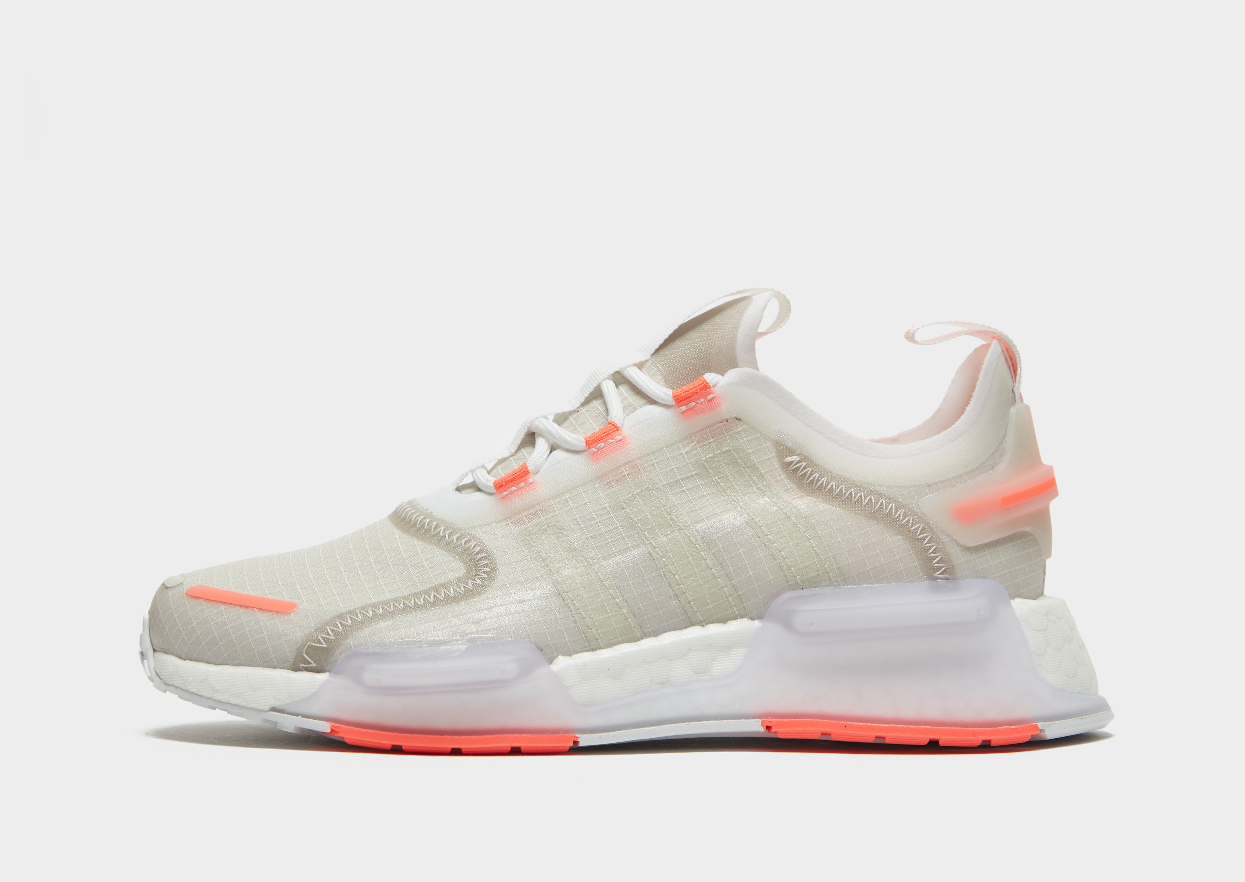 

adidas Originals NMD_V3 Junior - Grey One / Grey One / Turbo - Kids, Grey One / Grey One / Turbo