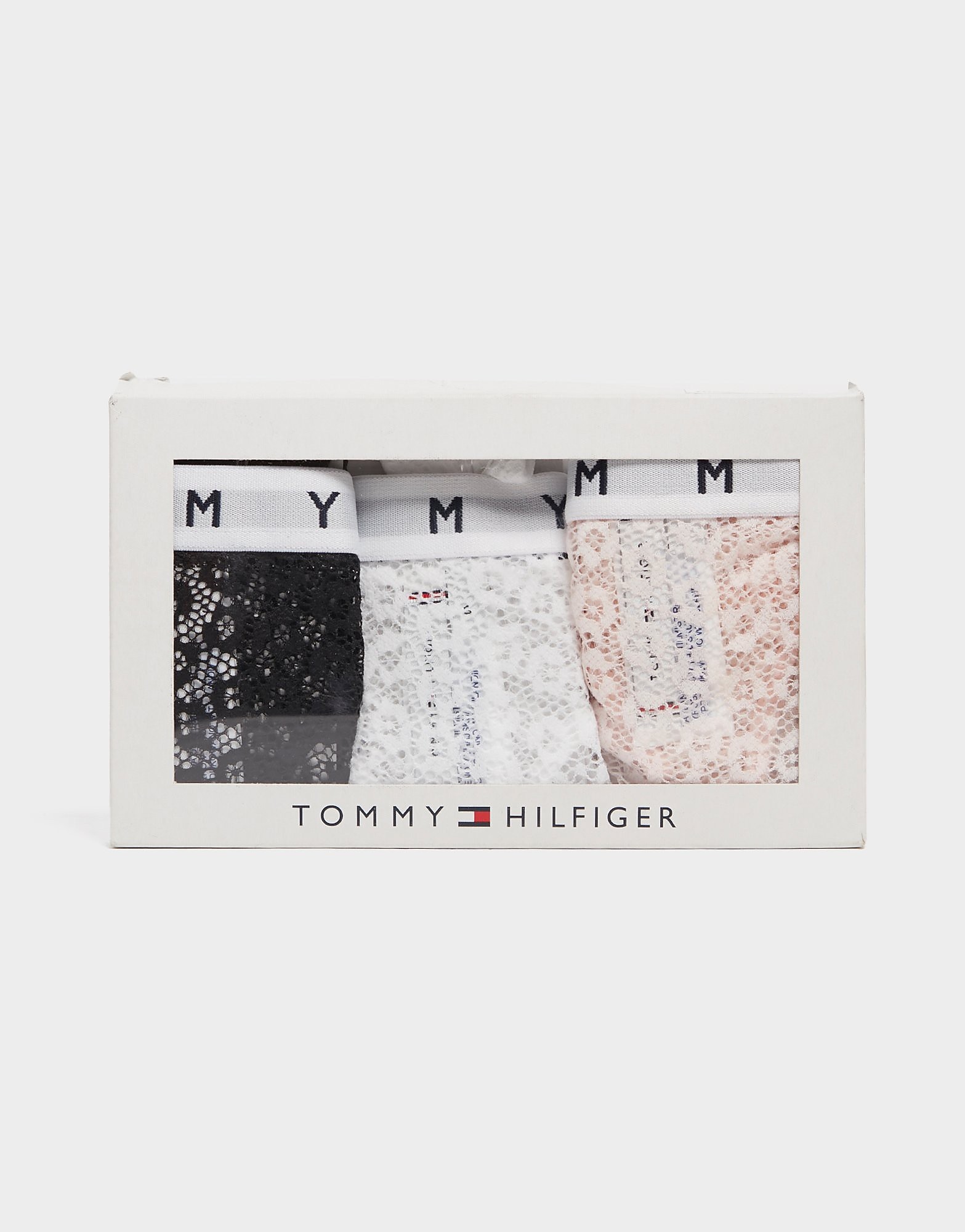

Tommy Hilfiger 3-Pack Lace Thongs - Multi Coloured - Womens, Multi Coloured