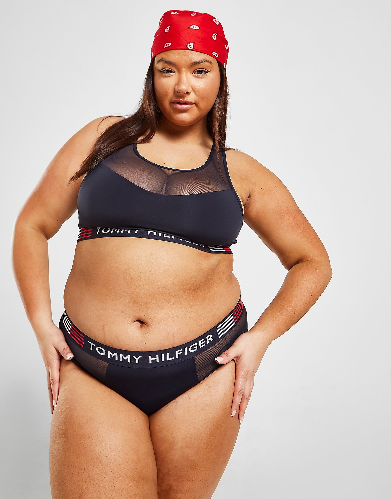 

Tommy Hilfiger Plus Size Sheer Briefs - Blue - Womens, Blue