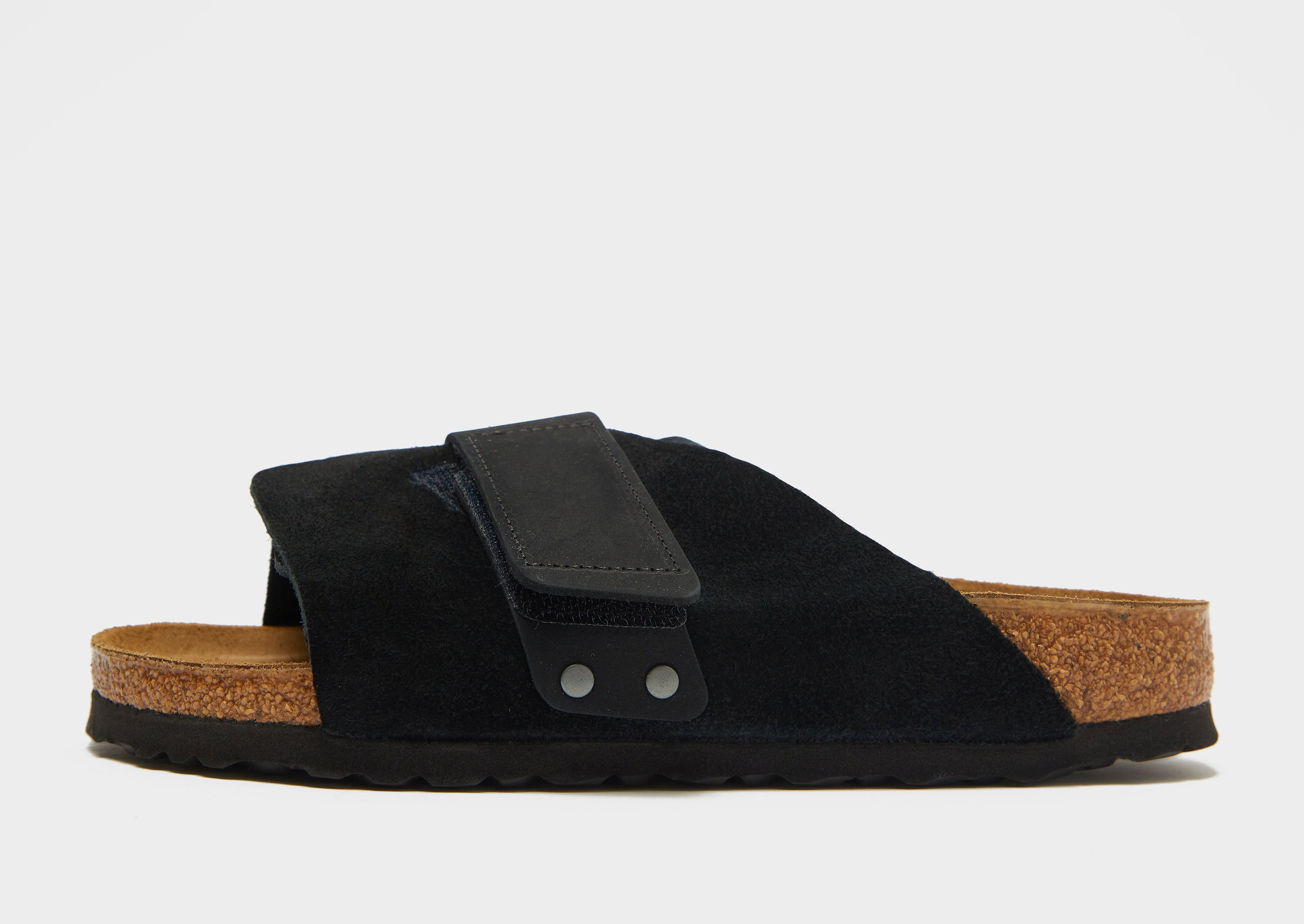 Birkenstock Kyoto Suede para Mulher - Preto - Womens, Preto