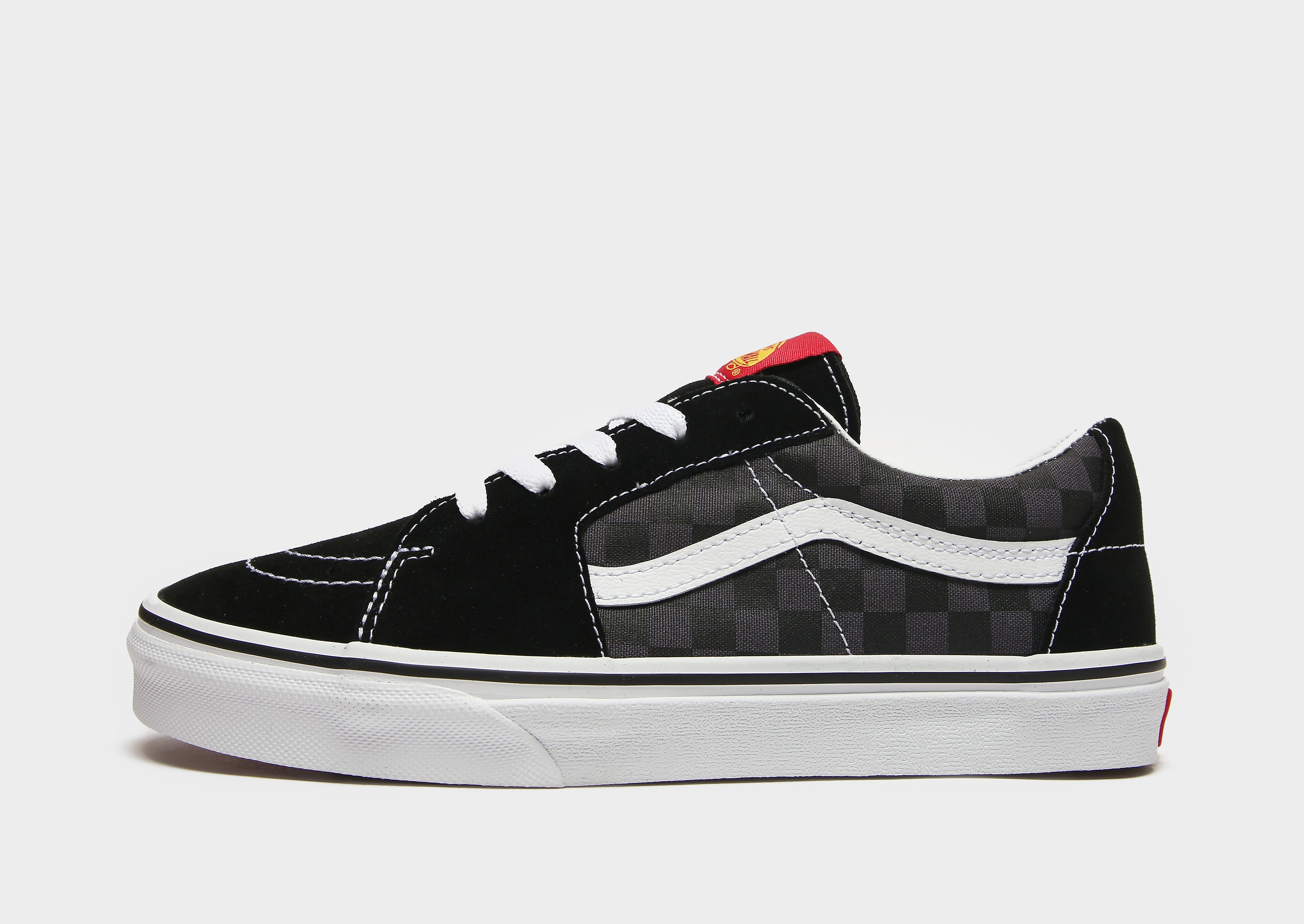 

Vans Sk8-Low Checkerboard Junior - Black - Kids, Black