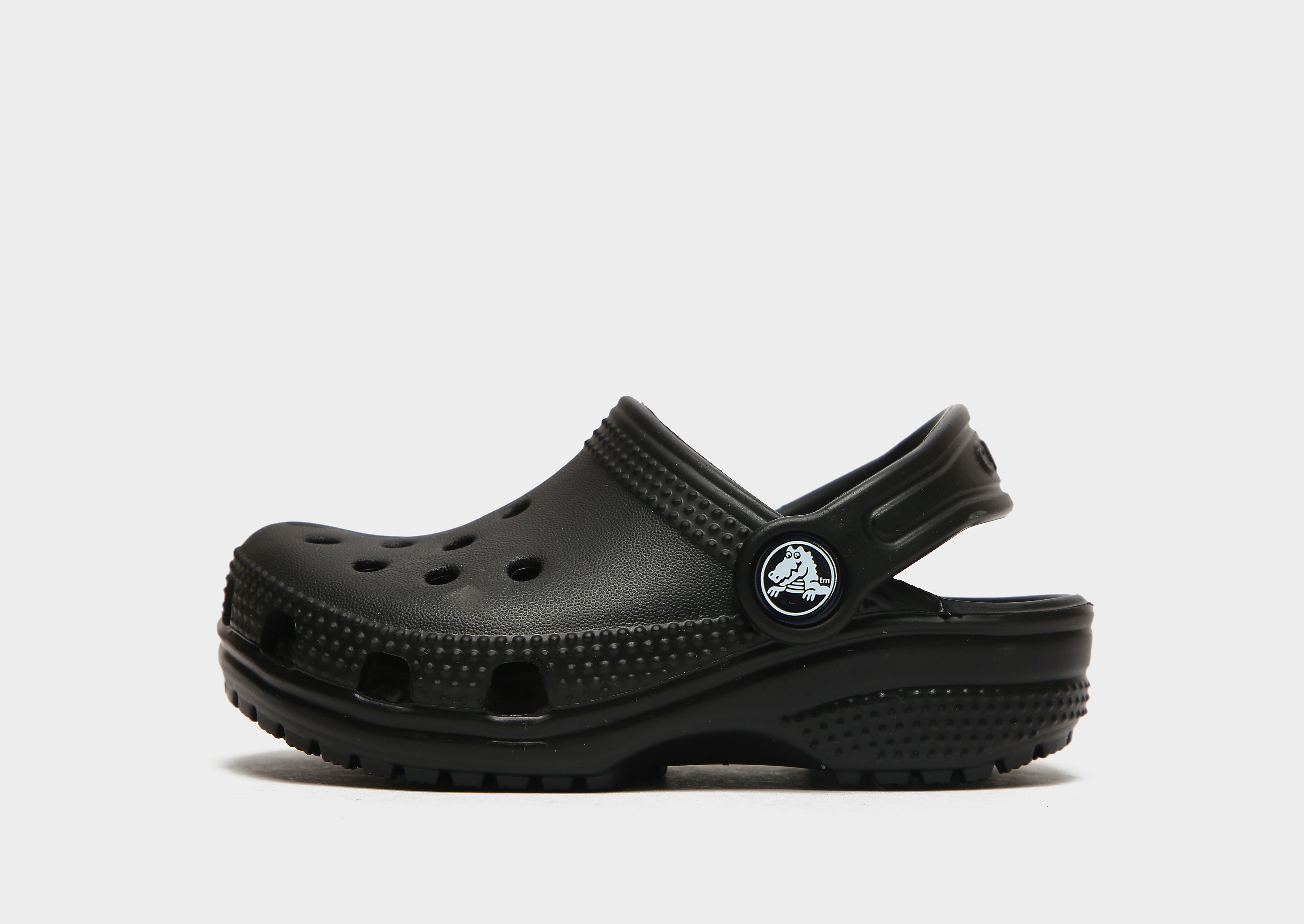 Crocs Tofflor Baby, Svart