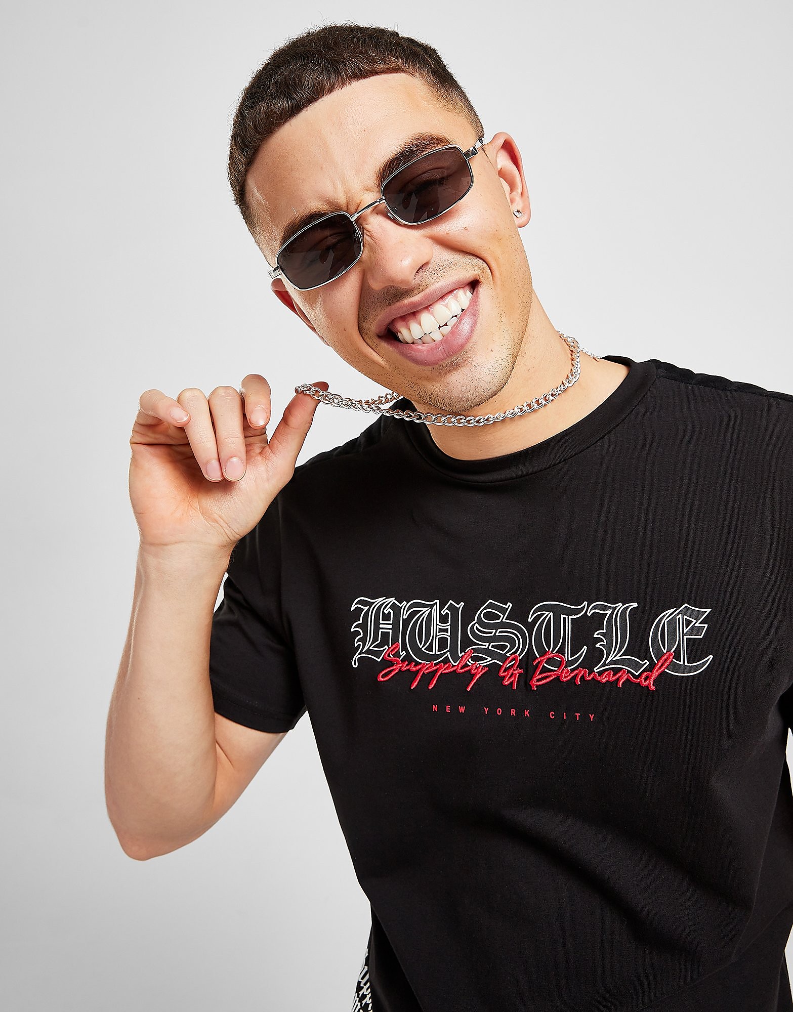 

Supply & Demand Micro T-Shirt - Black - Mens, Black