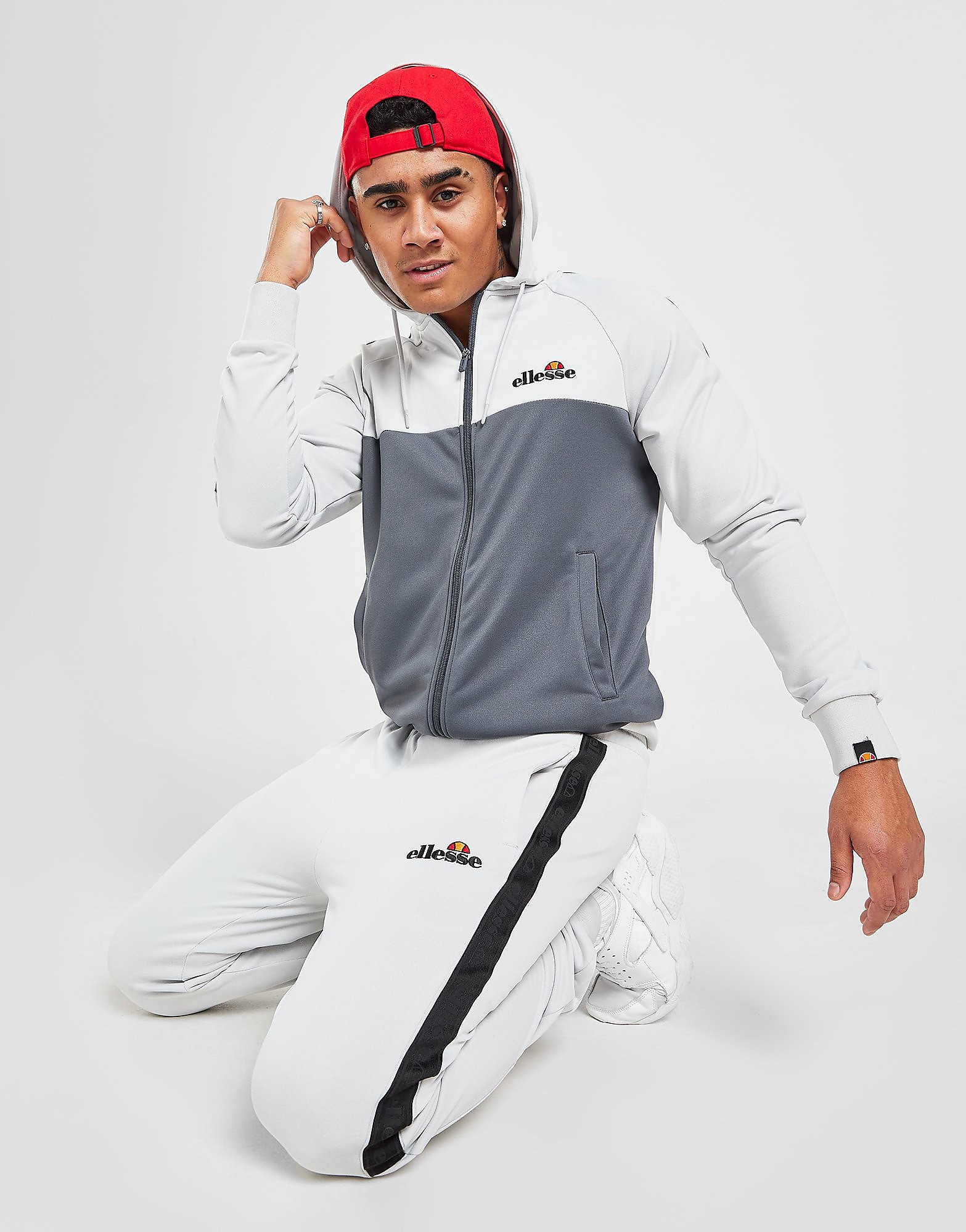 

Ellesse Coatai Tape Track Pants - Only at JD - Grey - Mens, Grey