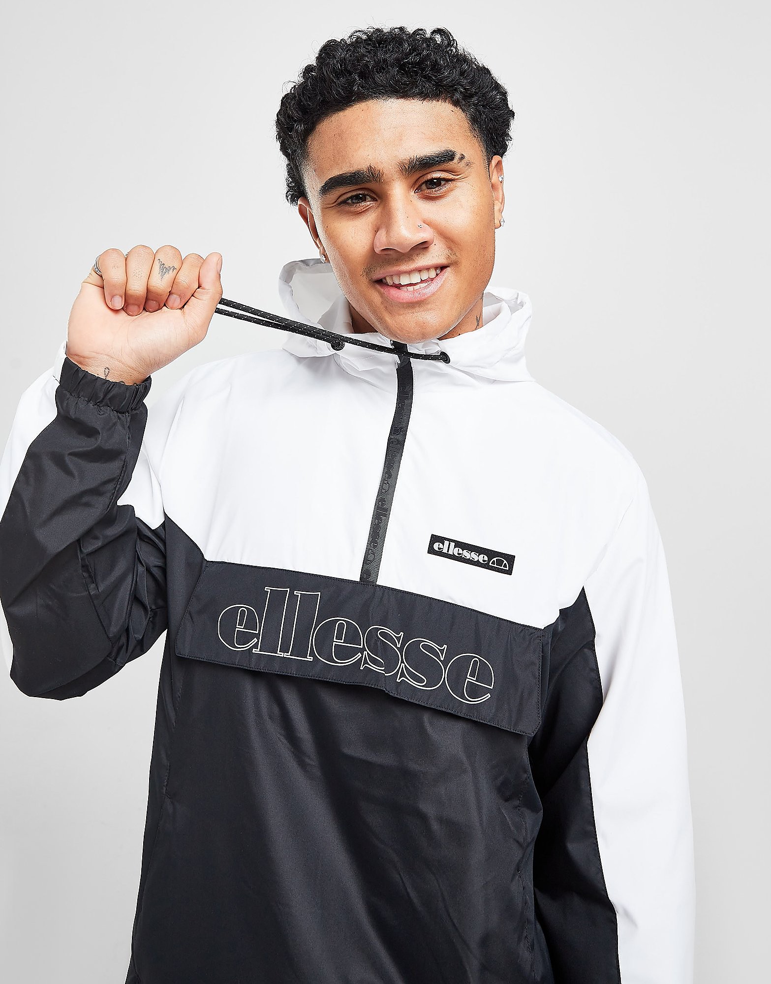 

Ellesse Atheos Lightweight Jacket - Black - Mens, Black