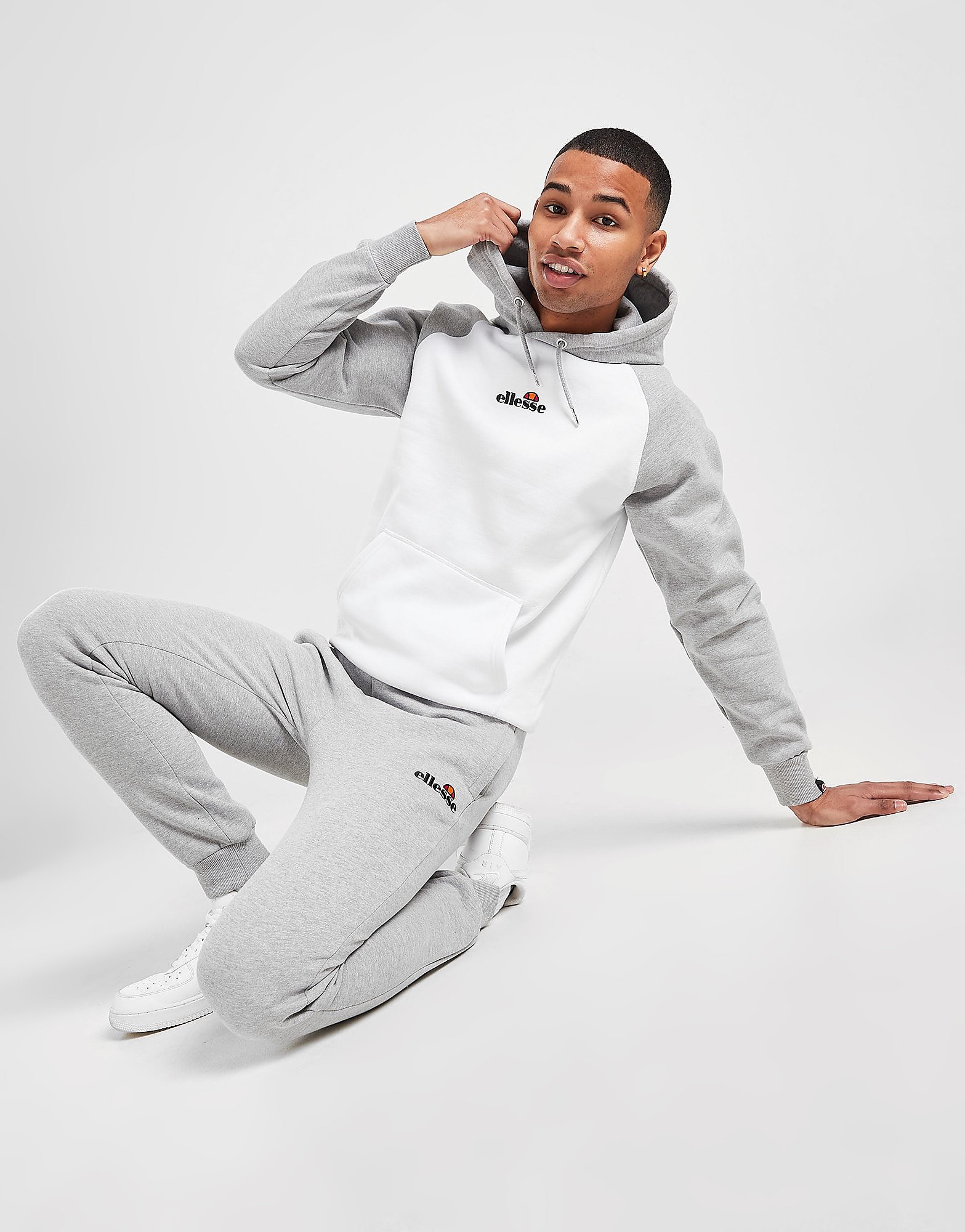 

Ellesse Migalo Overhead Hoodie Tracksuit - Grey - Mens, Grey