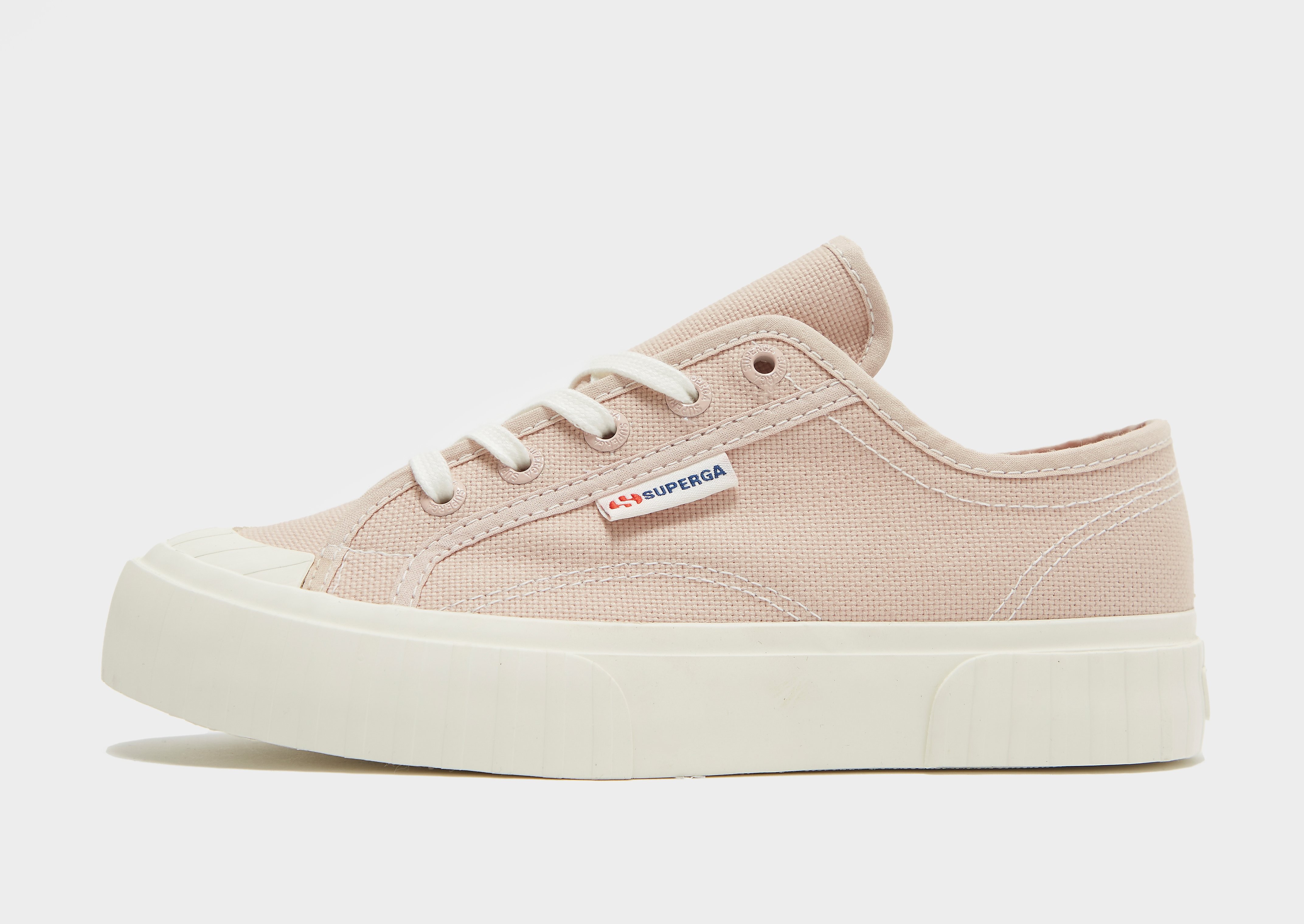 SUPERGA 2630 Stripe Sneakers Dam, Rosa