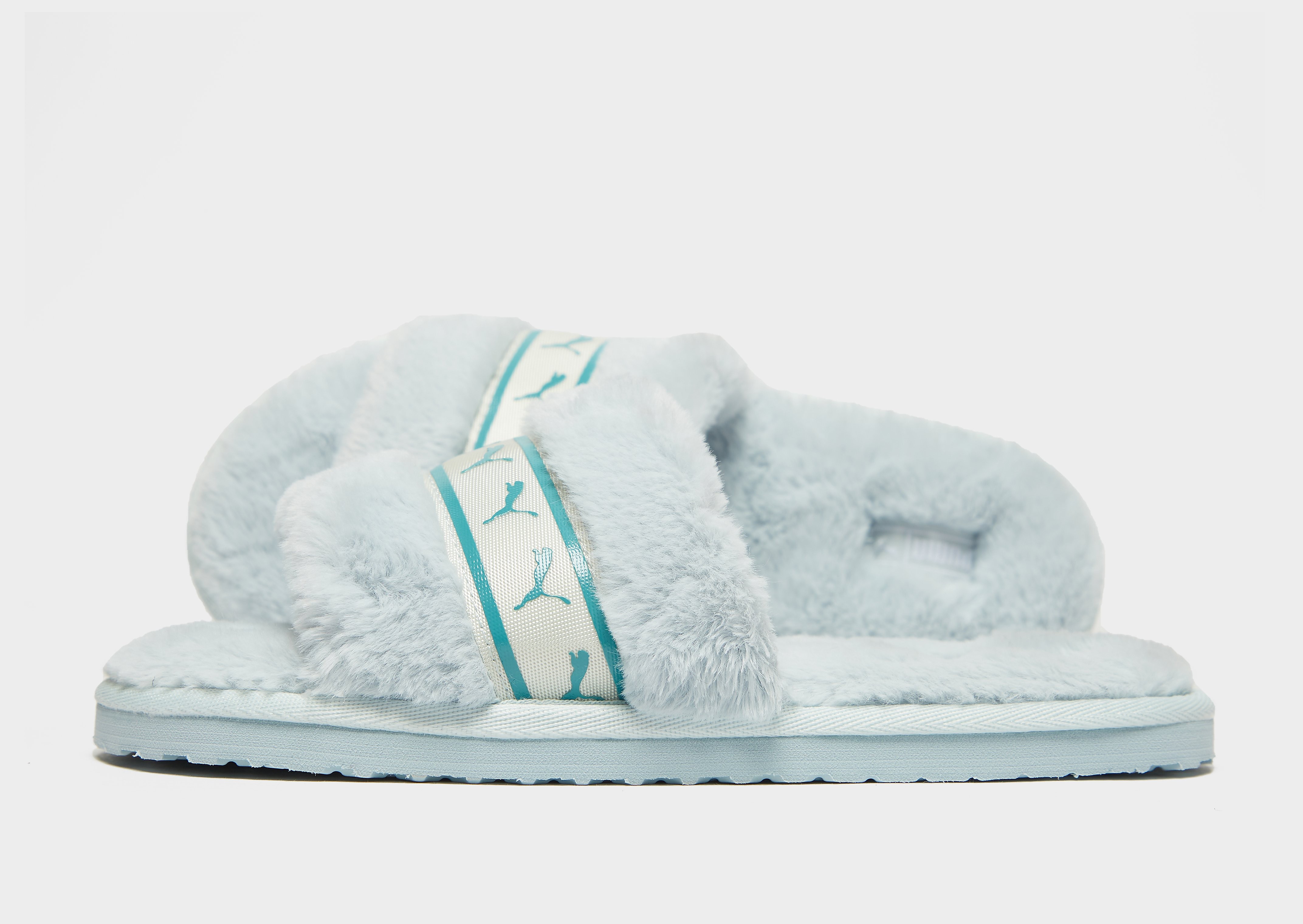 

Puma Fluff Remix Slides Women's - Blue, Blue