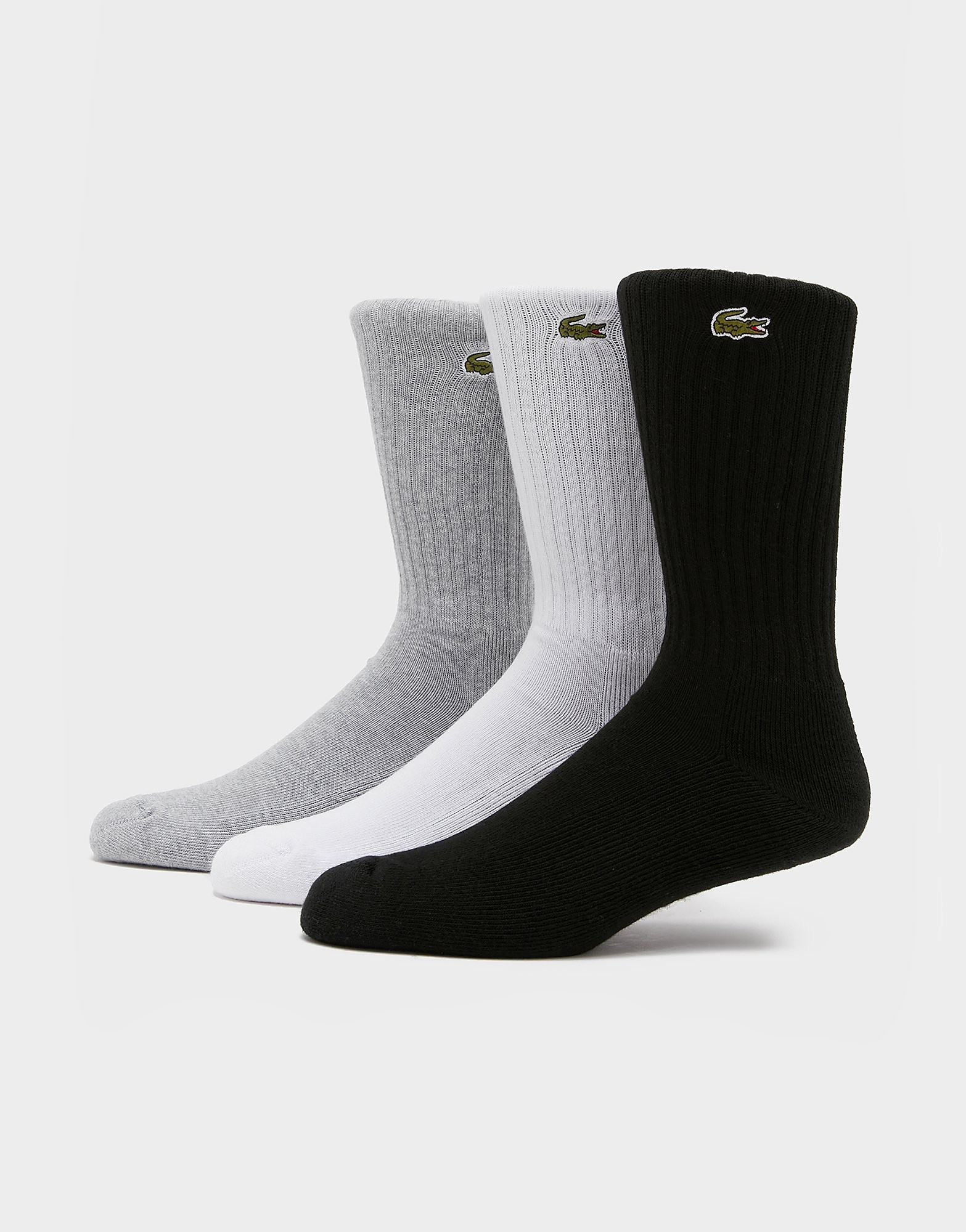 

Lacoste 3 Pack Sport Socks - Multi Coloured - Mens, Multi Coloured