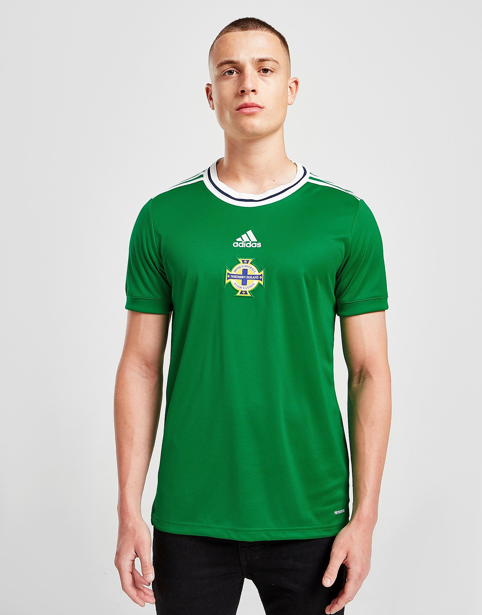 

adidas Northern Ireland WEC 2022 Home Shirt - Green - Mens, Green