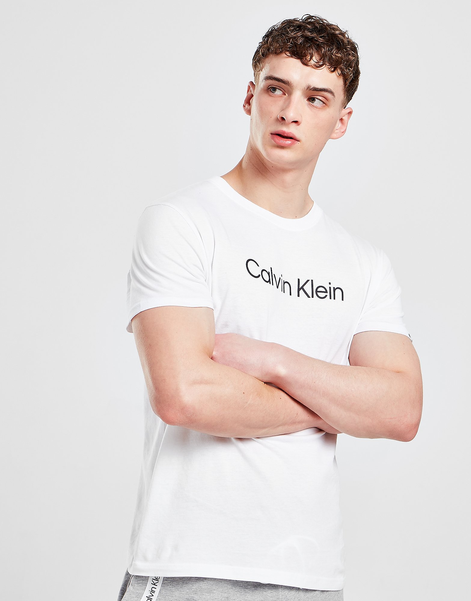 

Calvin Klein Logo T-Shirt - White, White