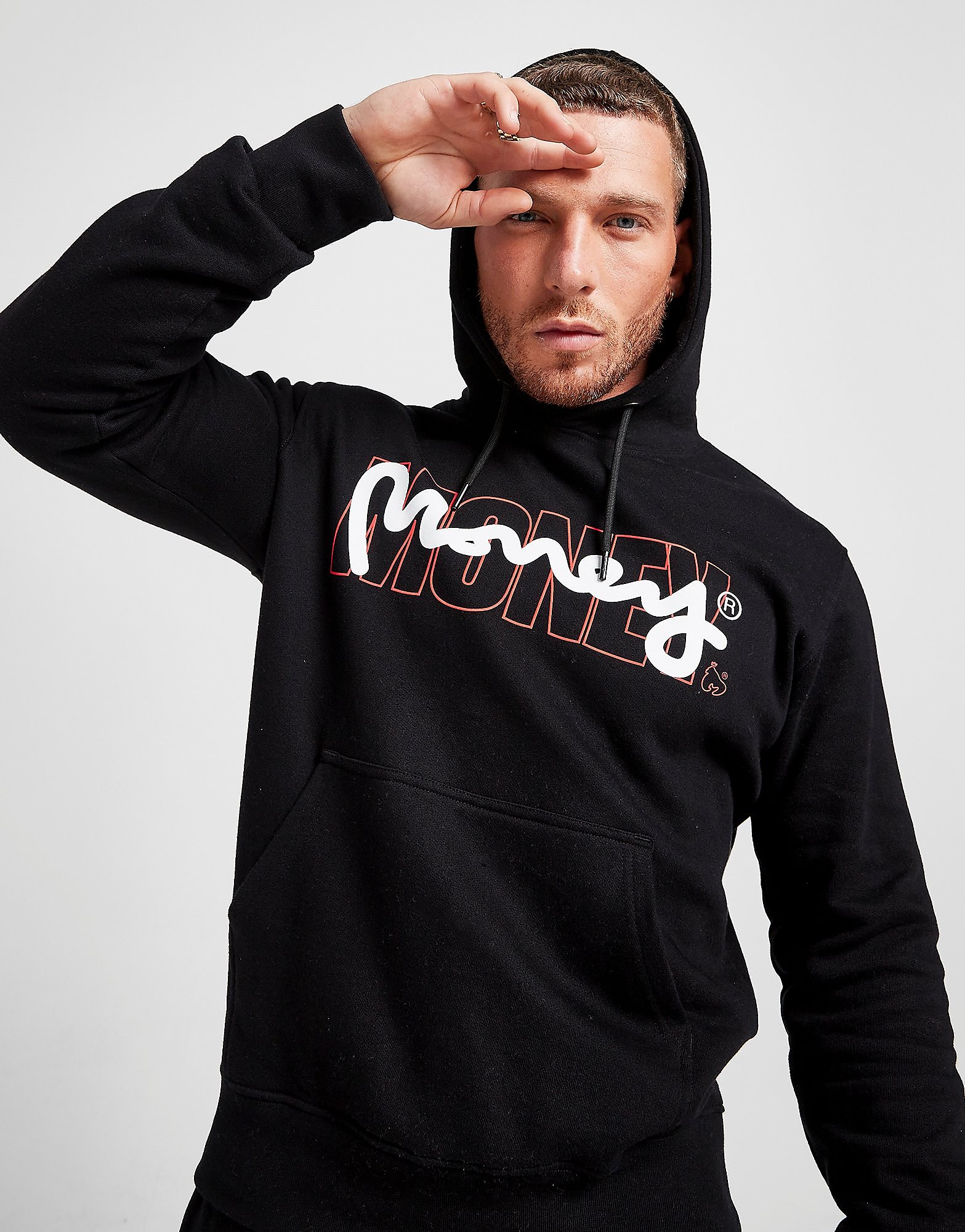 

Money Clothing Sig Block Hoodie - Only at JD - Black - Mens, Black