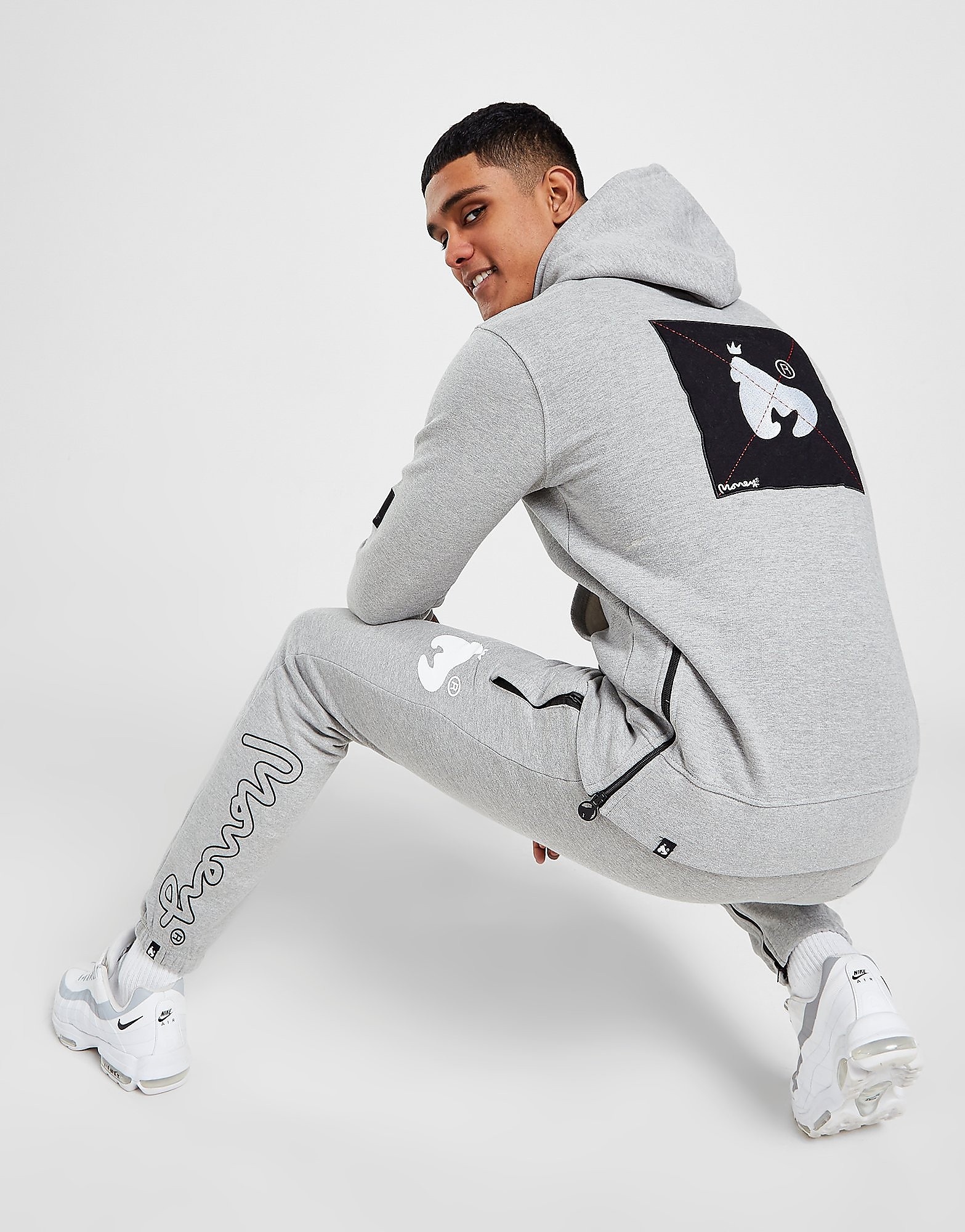 Money Clothing Collegiate Pack Hoodie - Only at JD - Grey - Mens, Grey
