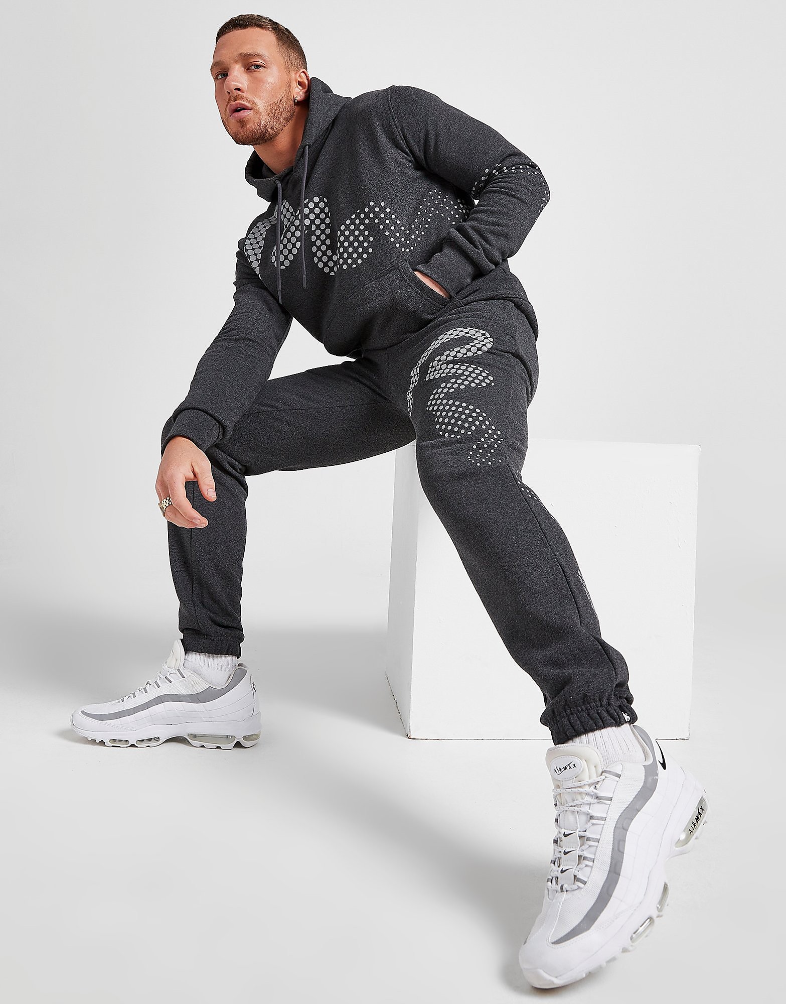 

Money Clothing Reflective Sig Dot Joggers - Only at JD - Grey - Mens, Grey