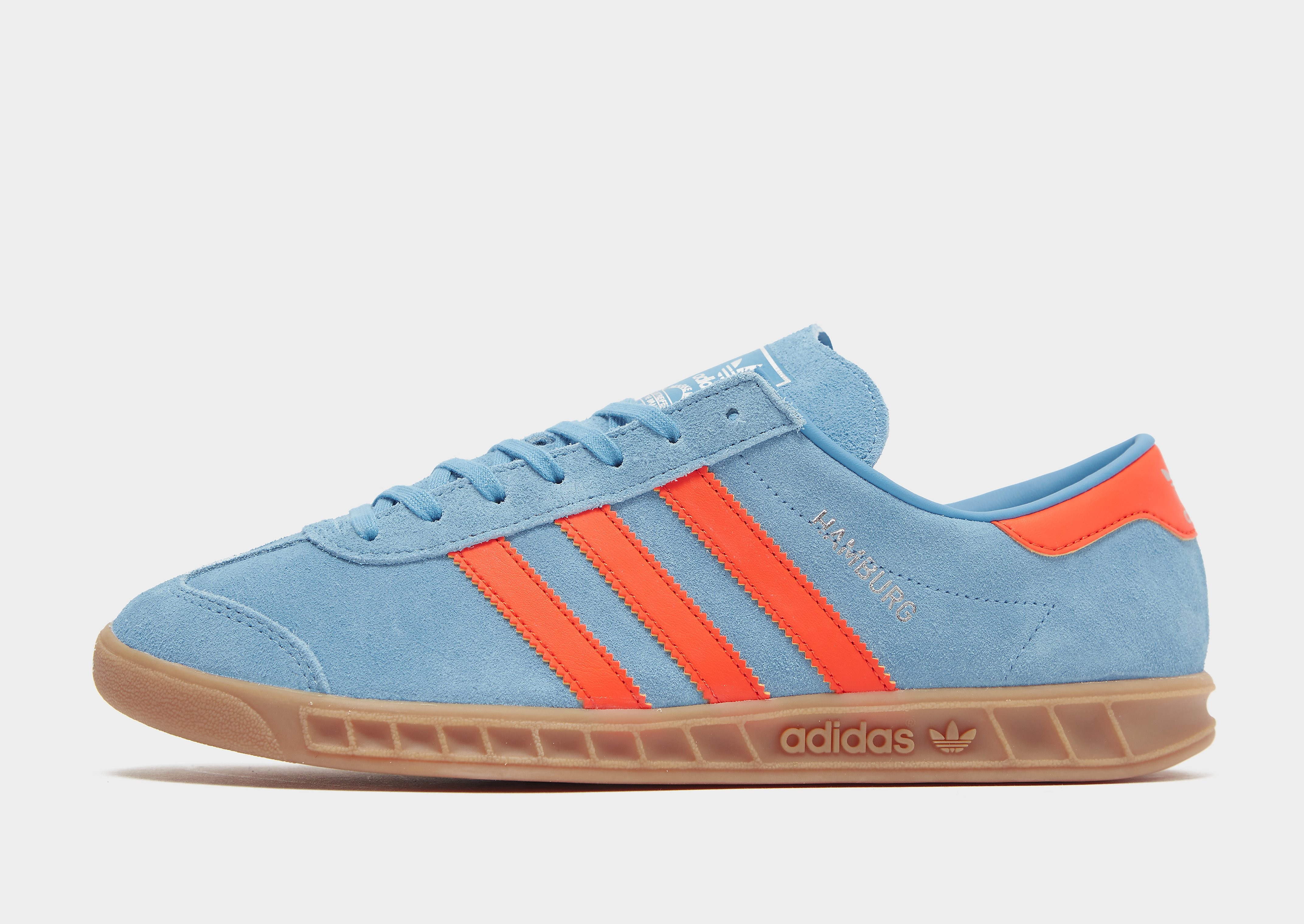 

adidas Originals Hamburg - Blue/Orange - Mens, Blue/Orange