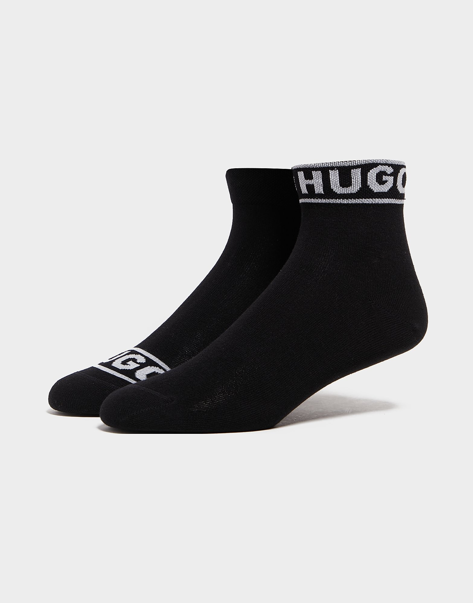 

BOSS 2-Pack 1/4 Socks - Black - Womens, Black