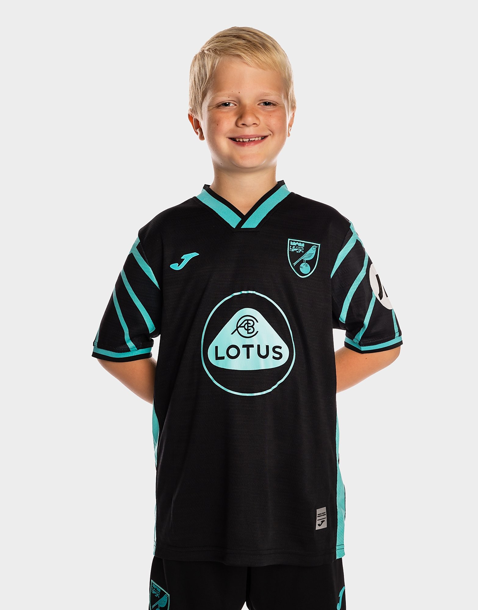

Joma Norwich City FC 2021/22 Away Shirt Junior - Black - Kids, Black