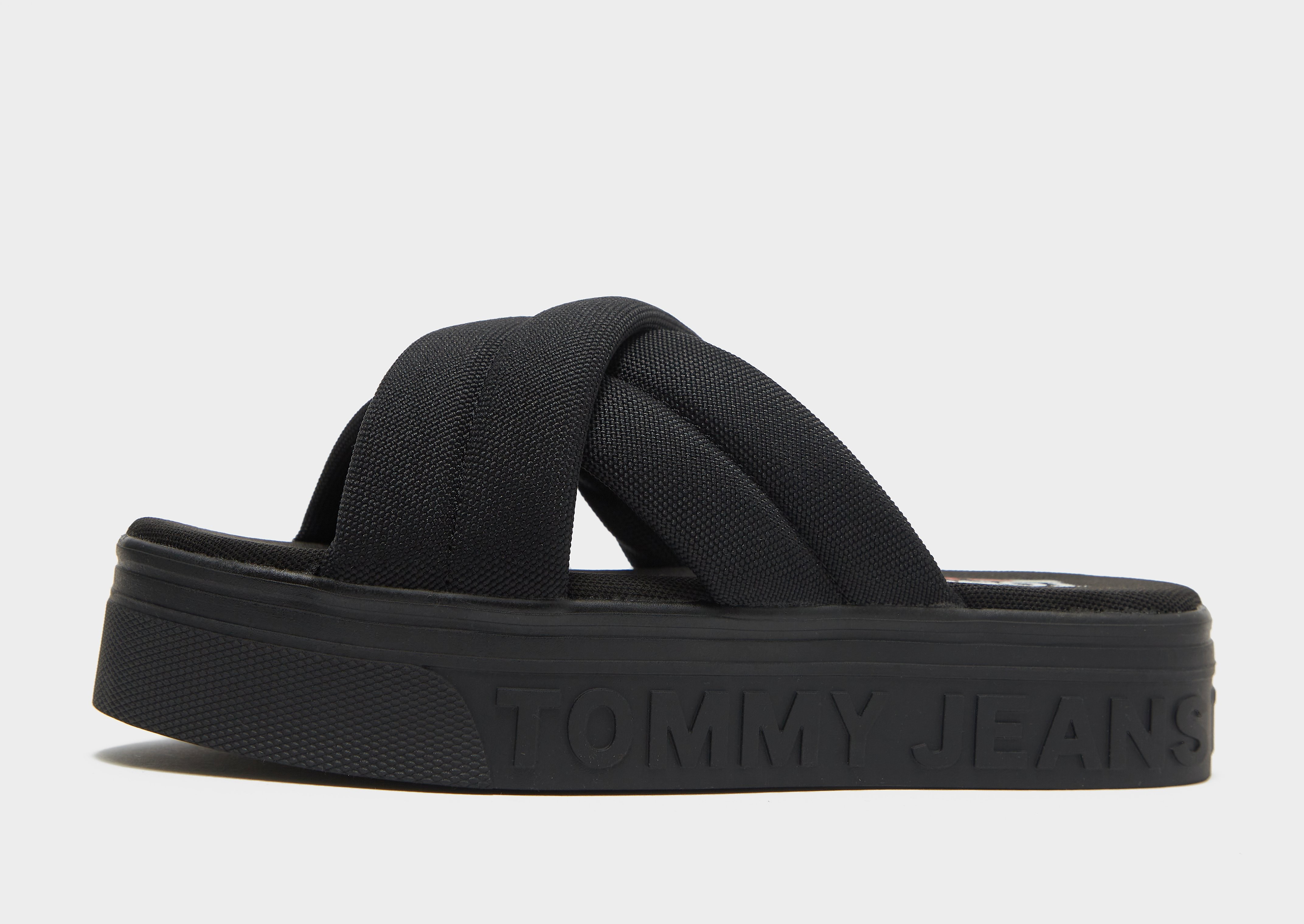 

Tommy Jeans Platform Sandals Women's - Black, Black
