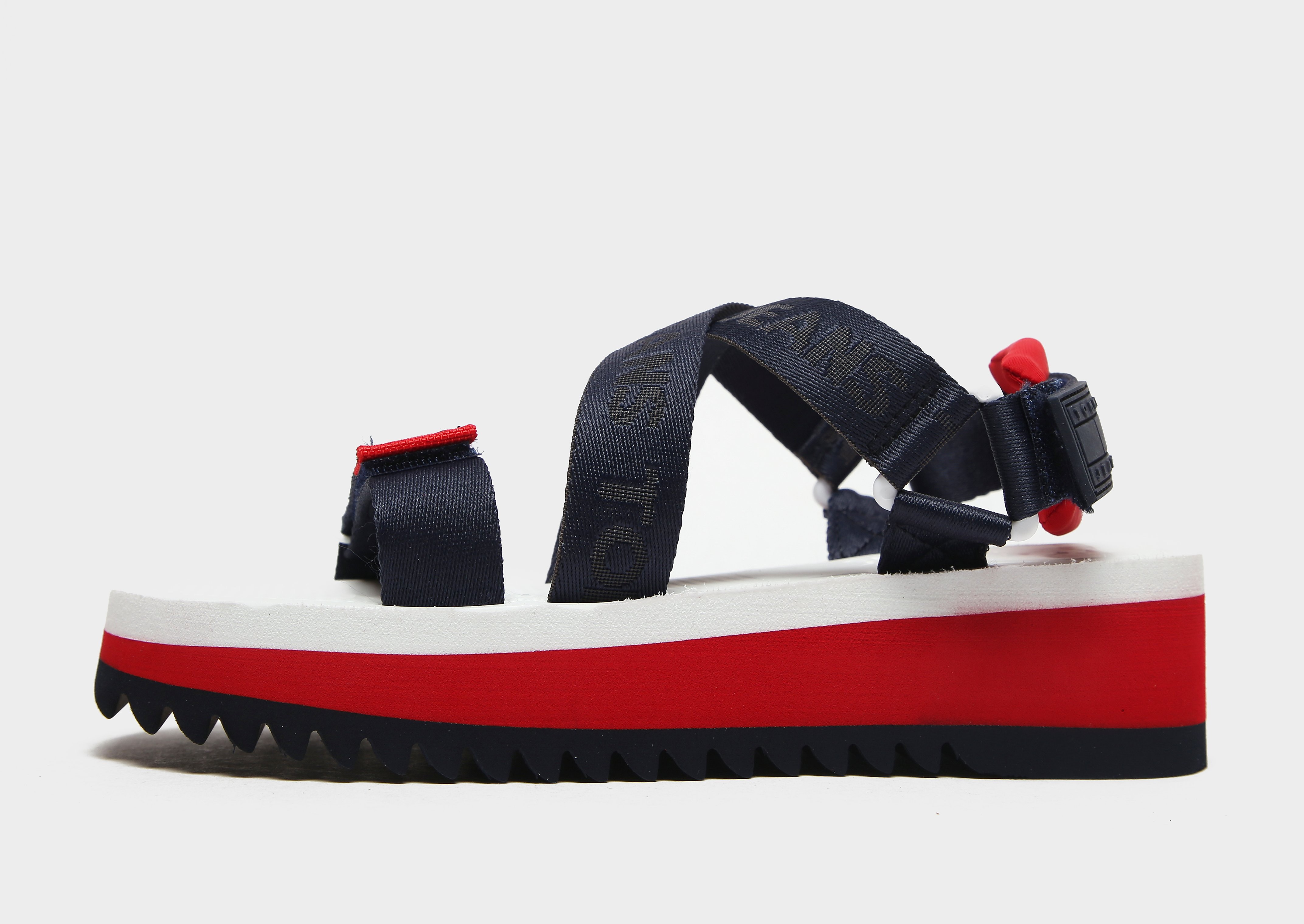 

Tommy Jeans Flatform Eva Sandal Women's - Red, Red