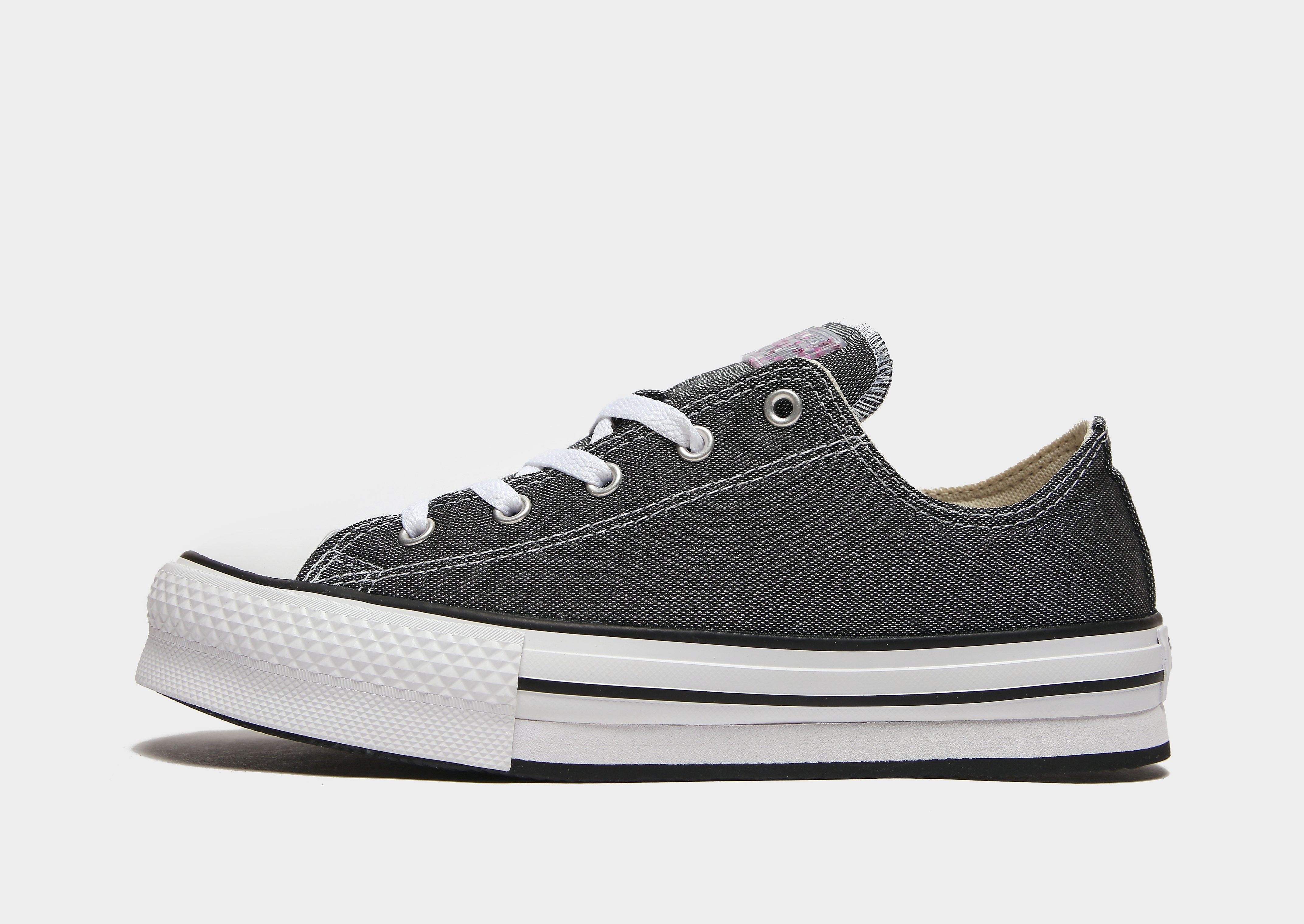 

Converse All Star Ox Platform Junior - Black - Kids, Black