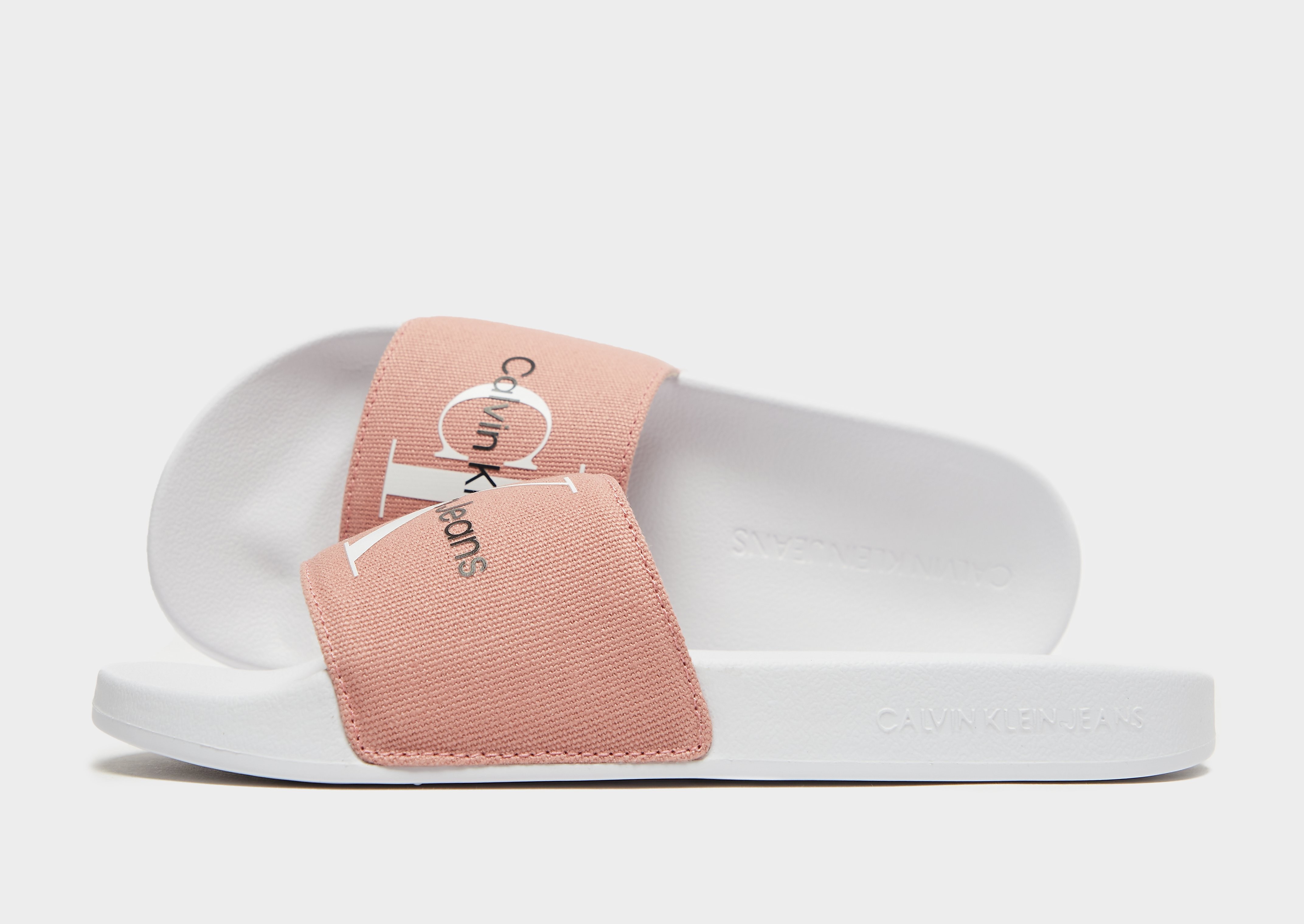 

Calvin Klein Jeans Monogram Slides Women's - Brown, Brown