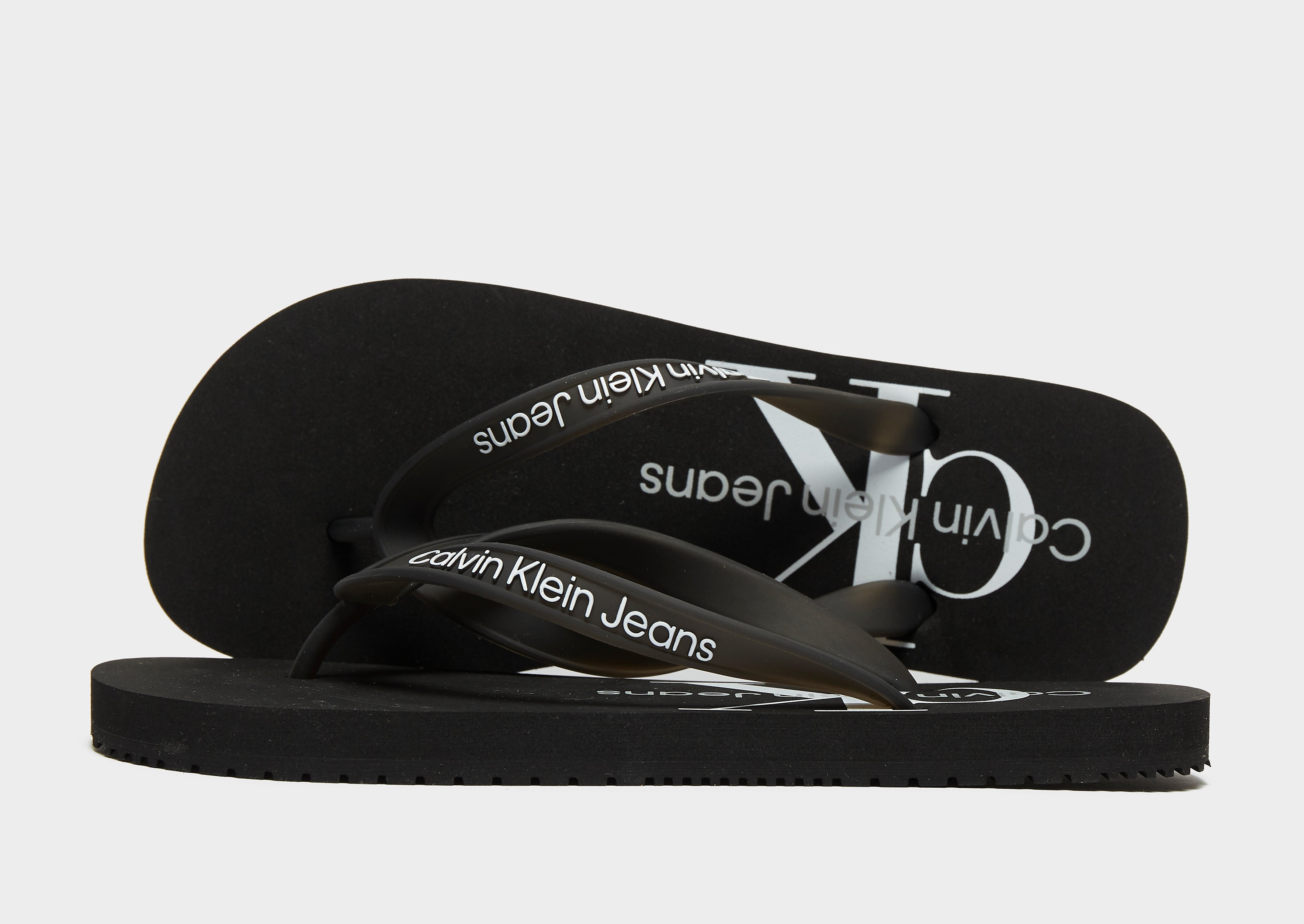 

Calvin Klein Jeans CK Beach Sandal Women's - Black/Black, Black/Black