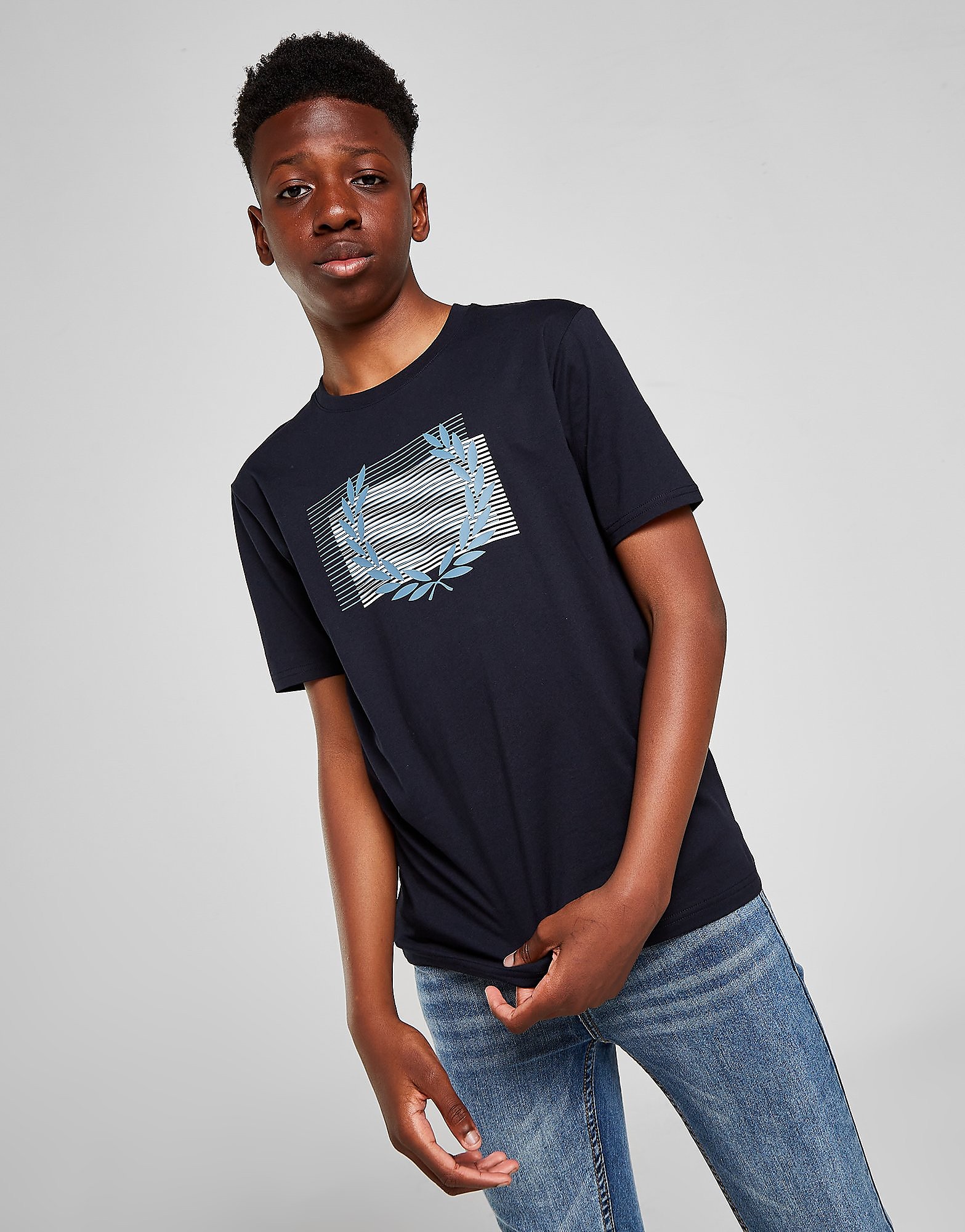 

Fred Perry Glitched T-Shirt Junior - Navy - Kids, Navy